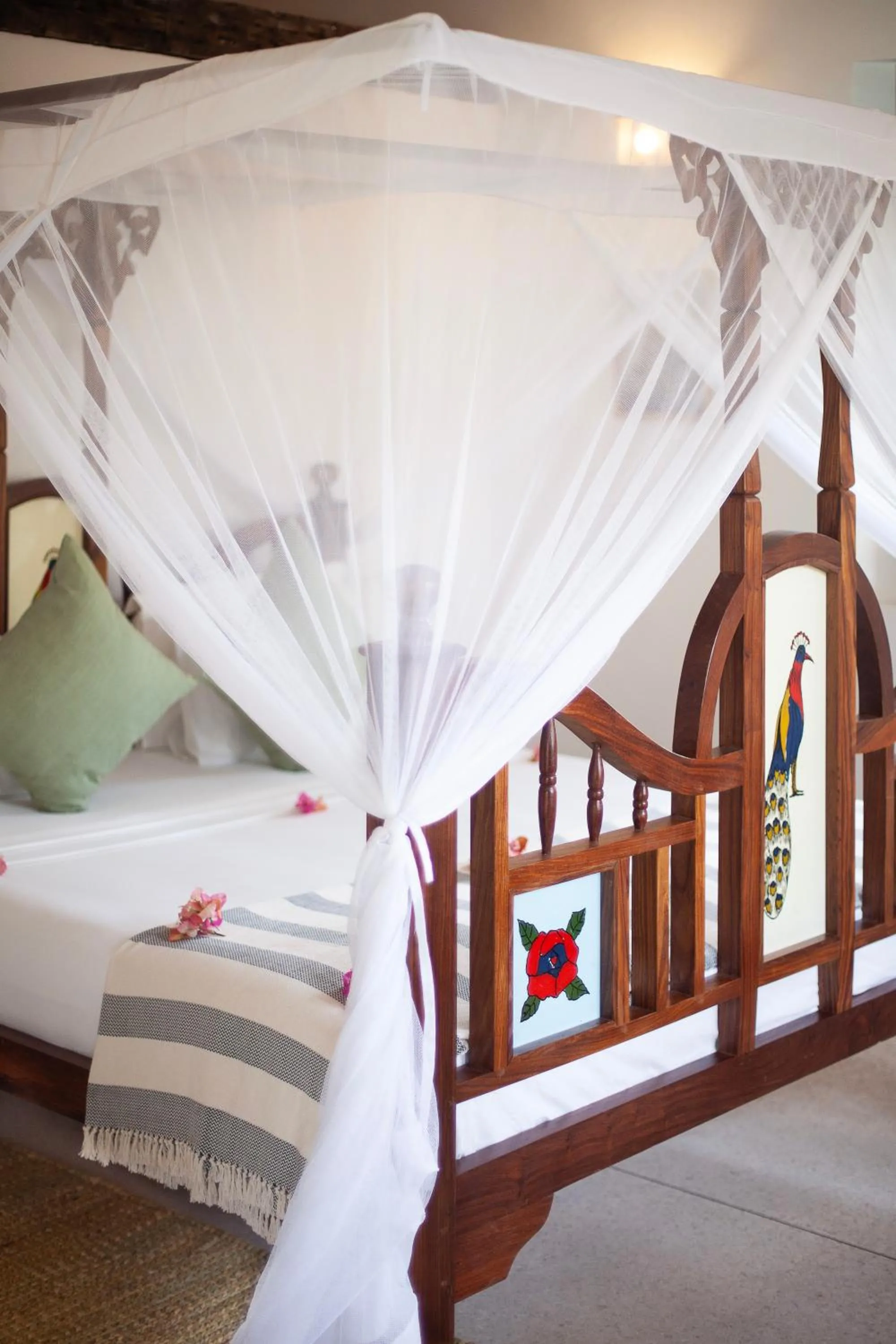 Bed in Villa Juliana