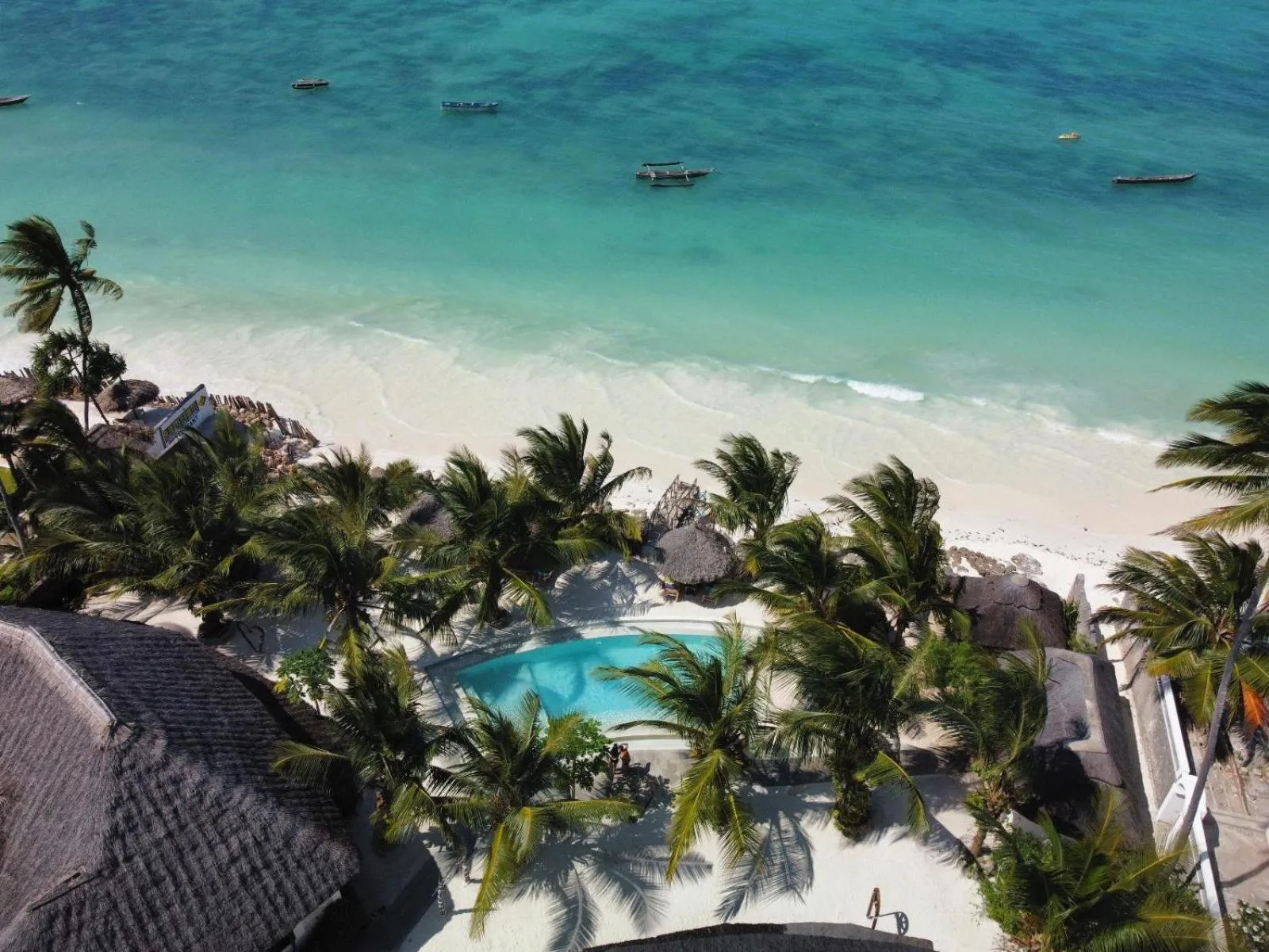 Bird's eye view in Villa Juliana