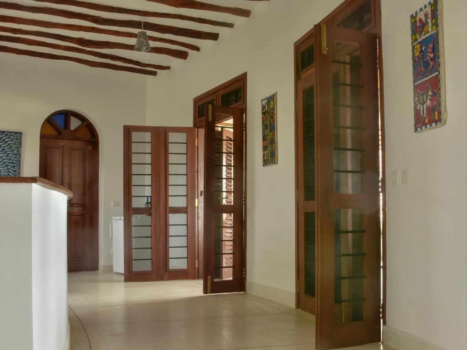 Decorative detail in Villa Juliana