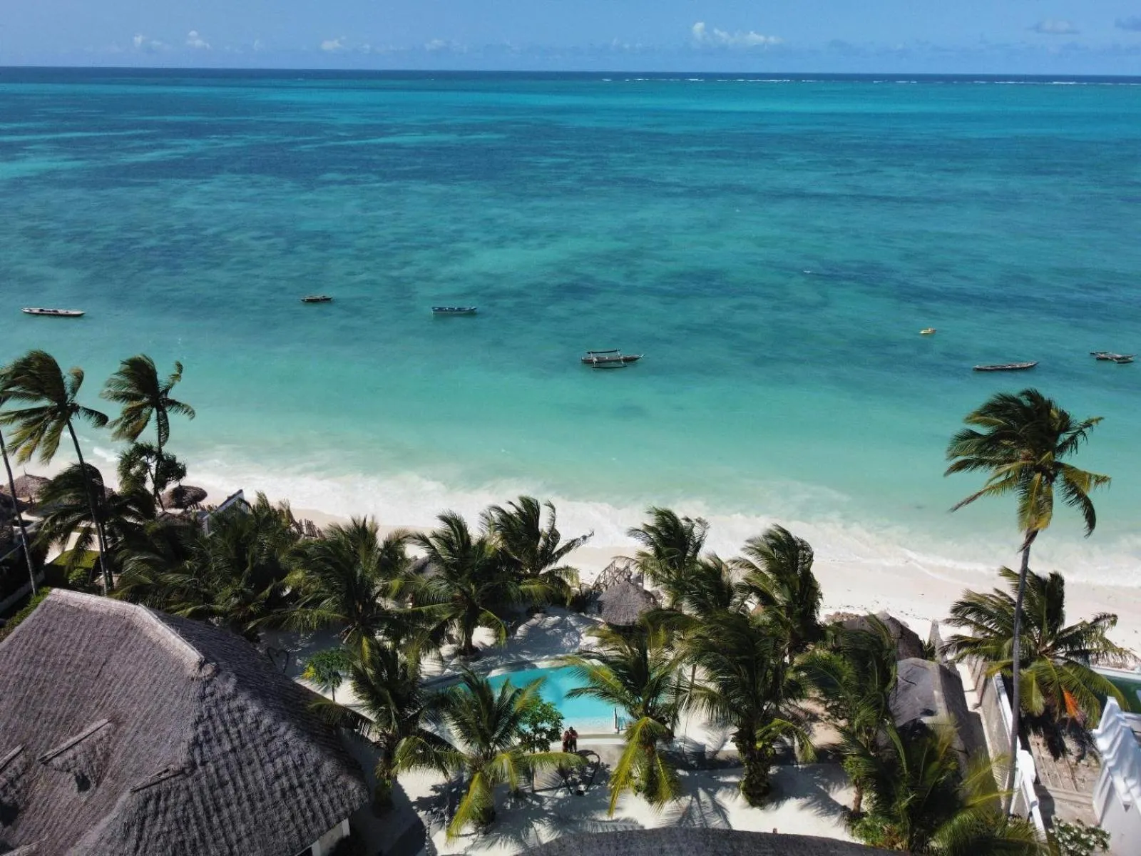 Bird's eye view in Villa Juliana