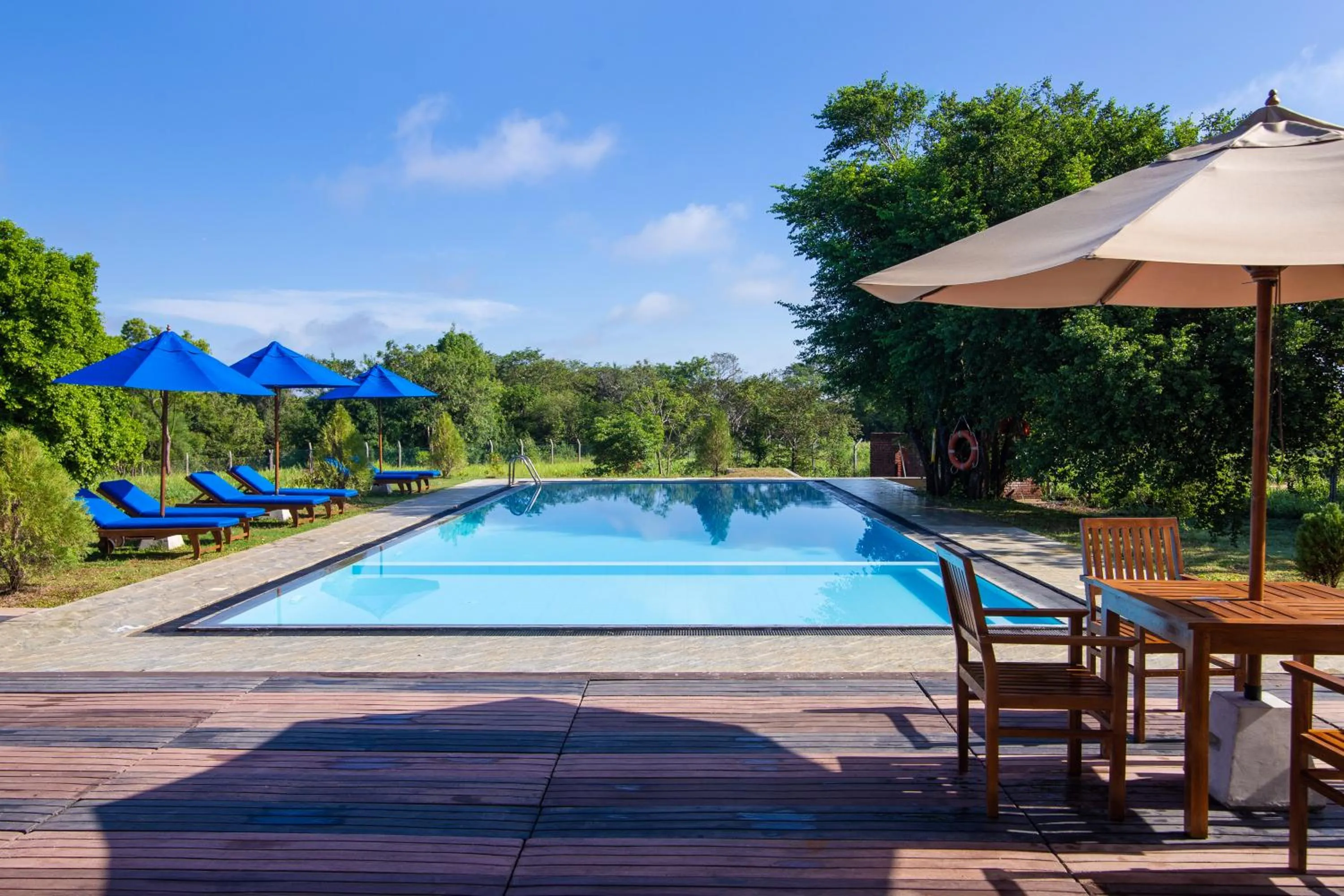 Pool view in Subaseth Villa