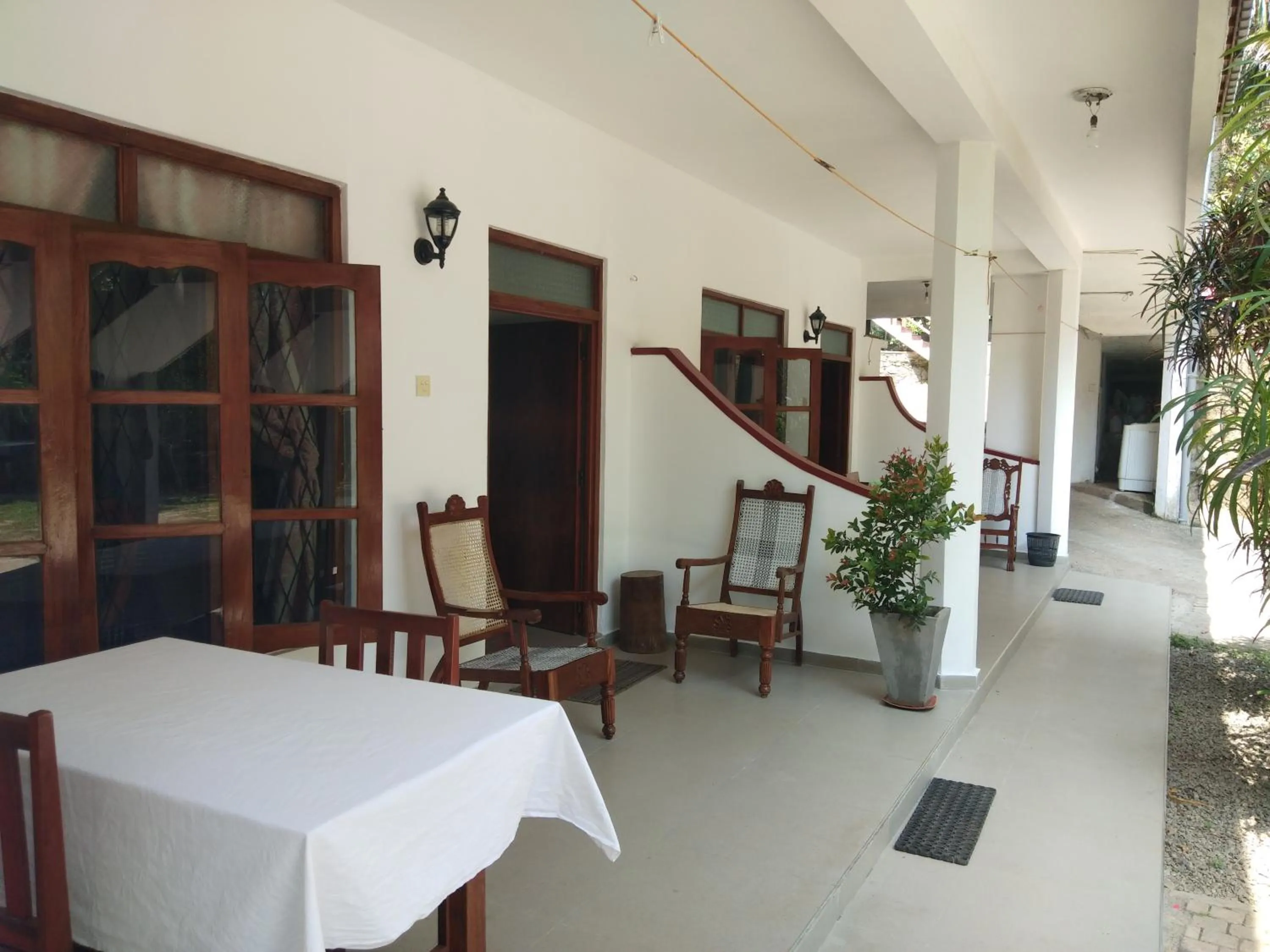 Seating area in Rock House