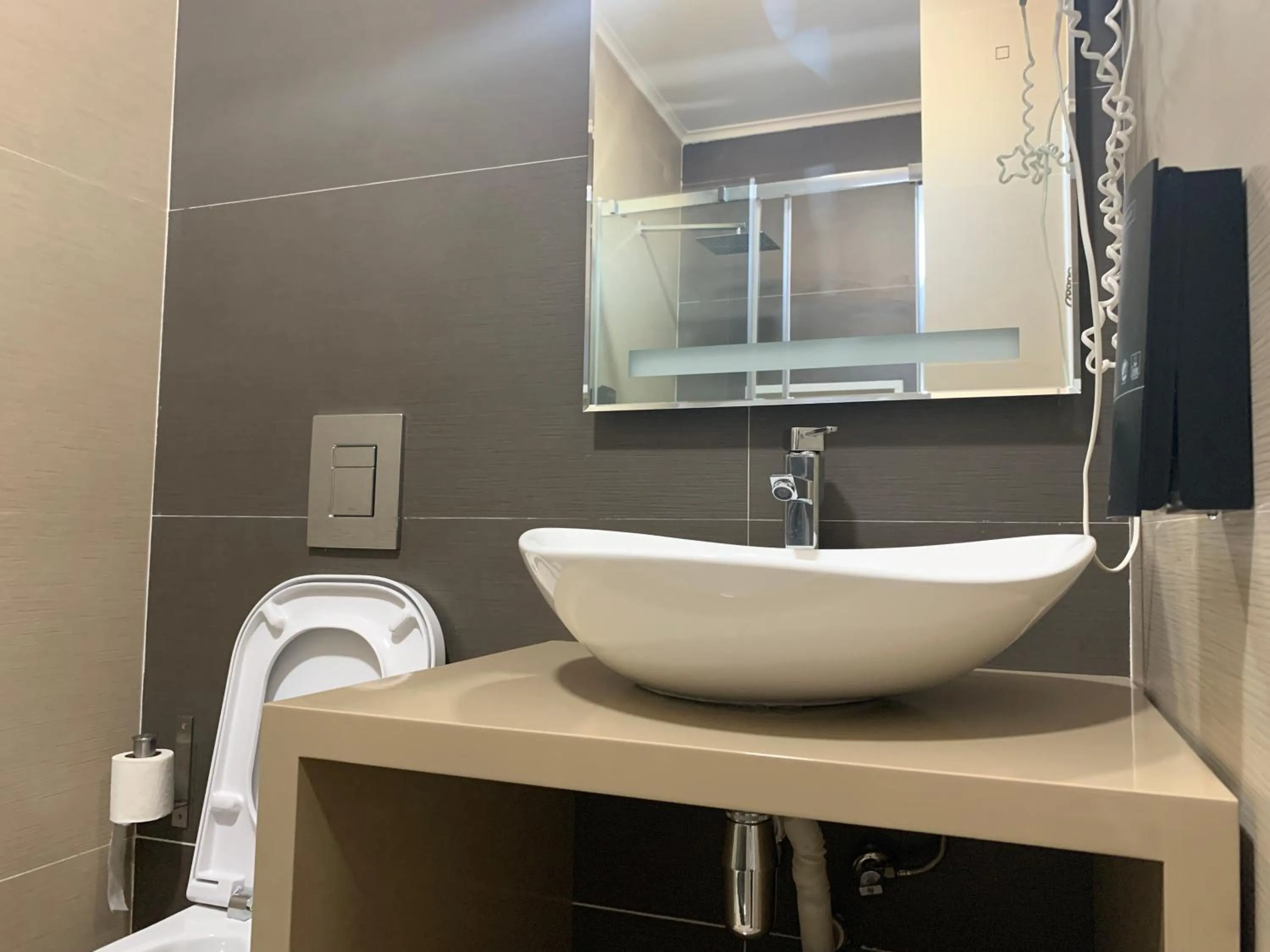 Bathroom in Aparthotel Praiano