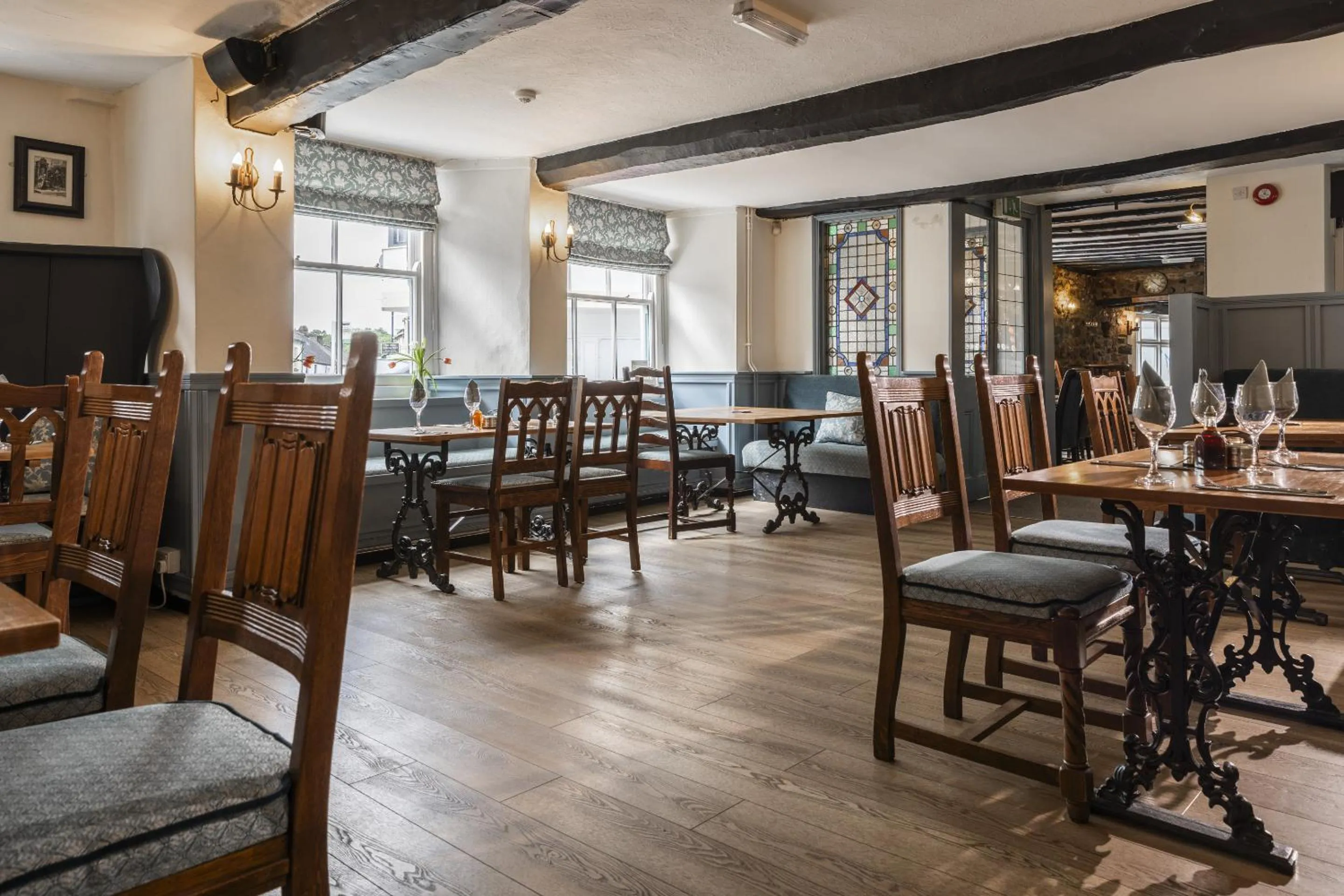 Dining area in The Cromwell Arms Inn
