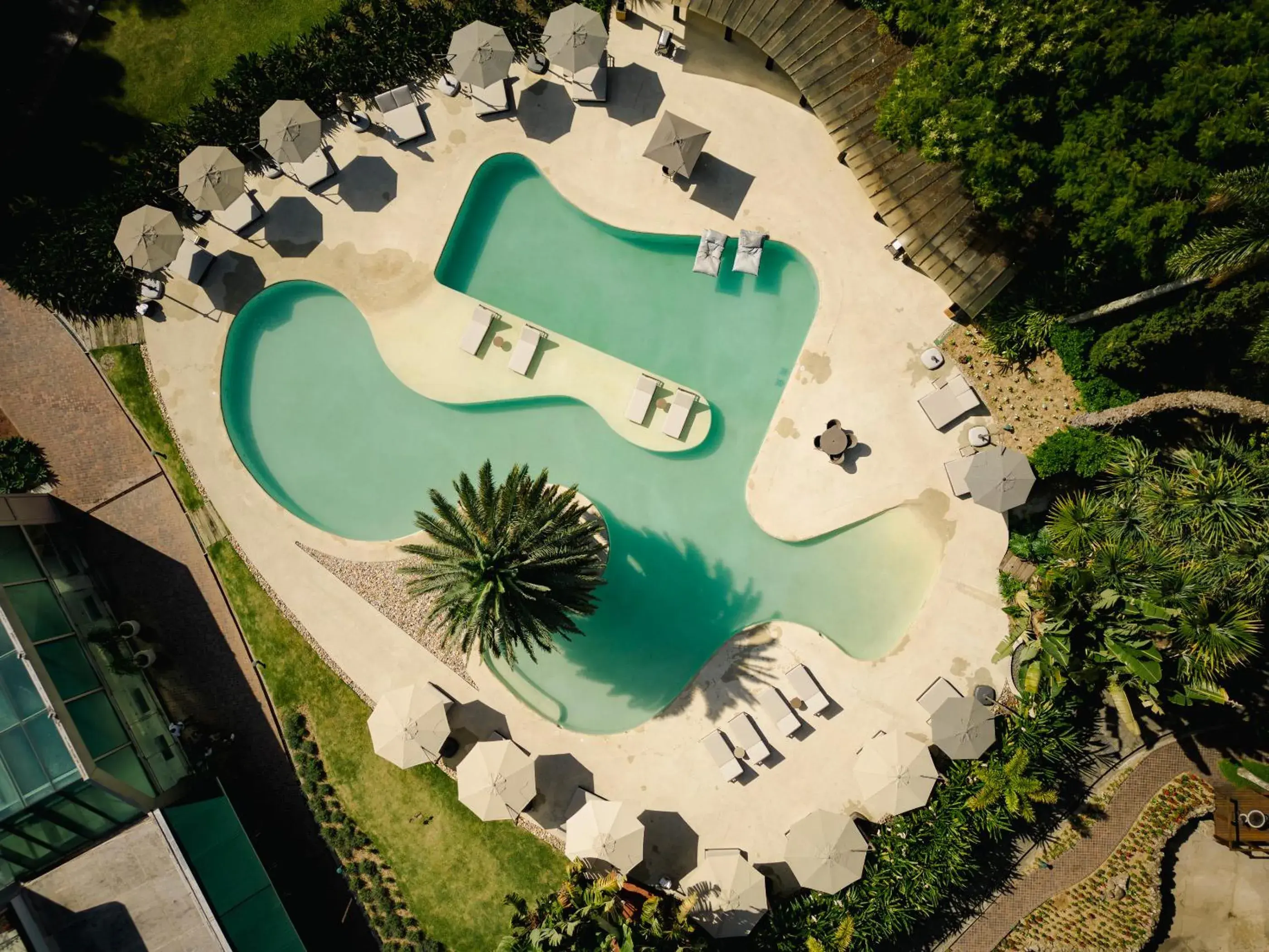 Swimming pool in Unique Garden Swimming pool in Unique Garden