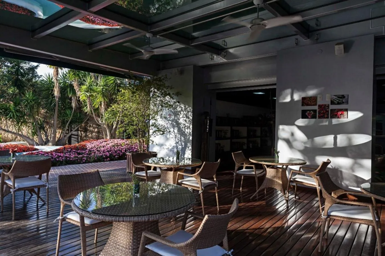 Patio in Unique Garden