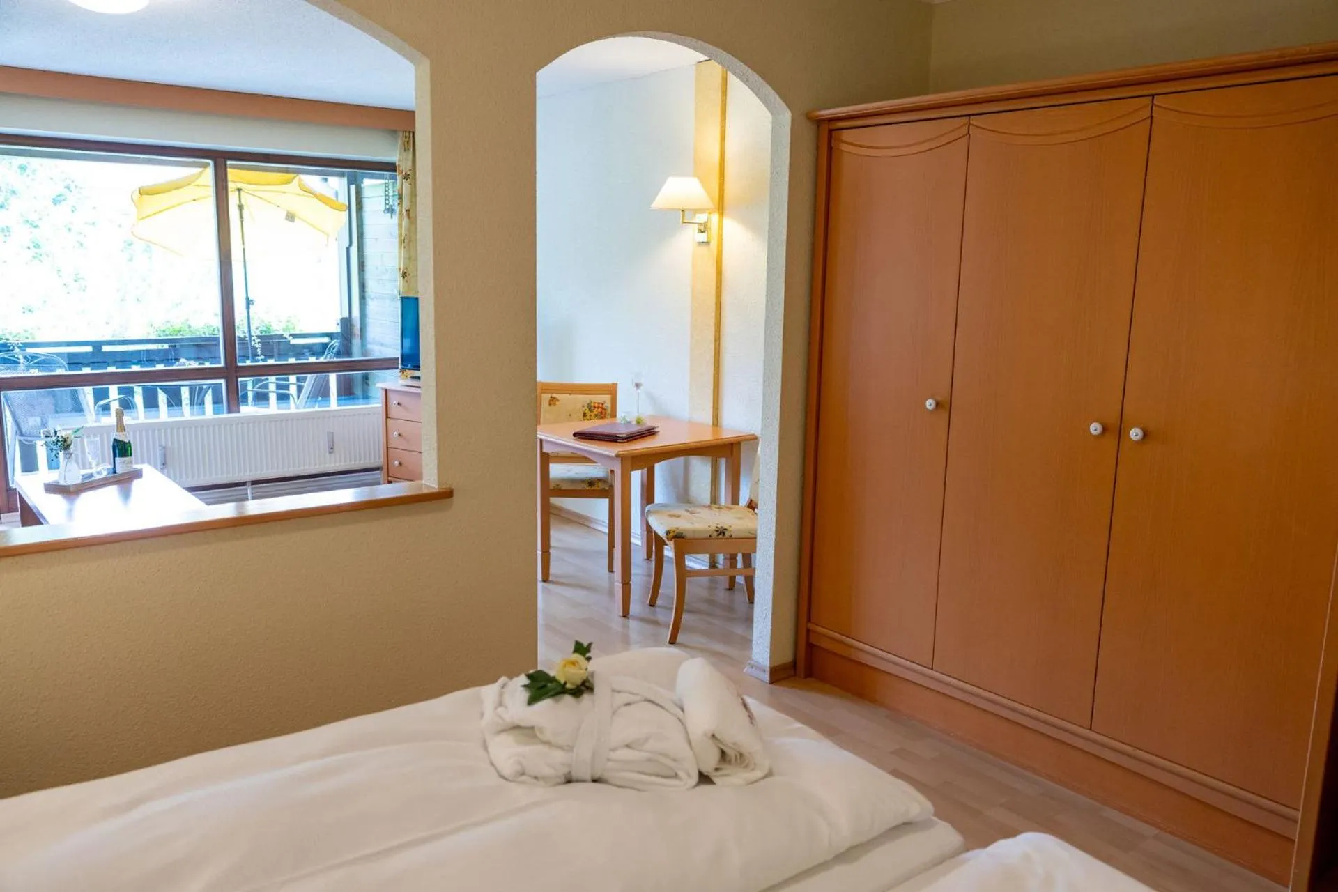 storage, Bed in Hotel Sonnenhof