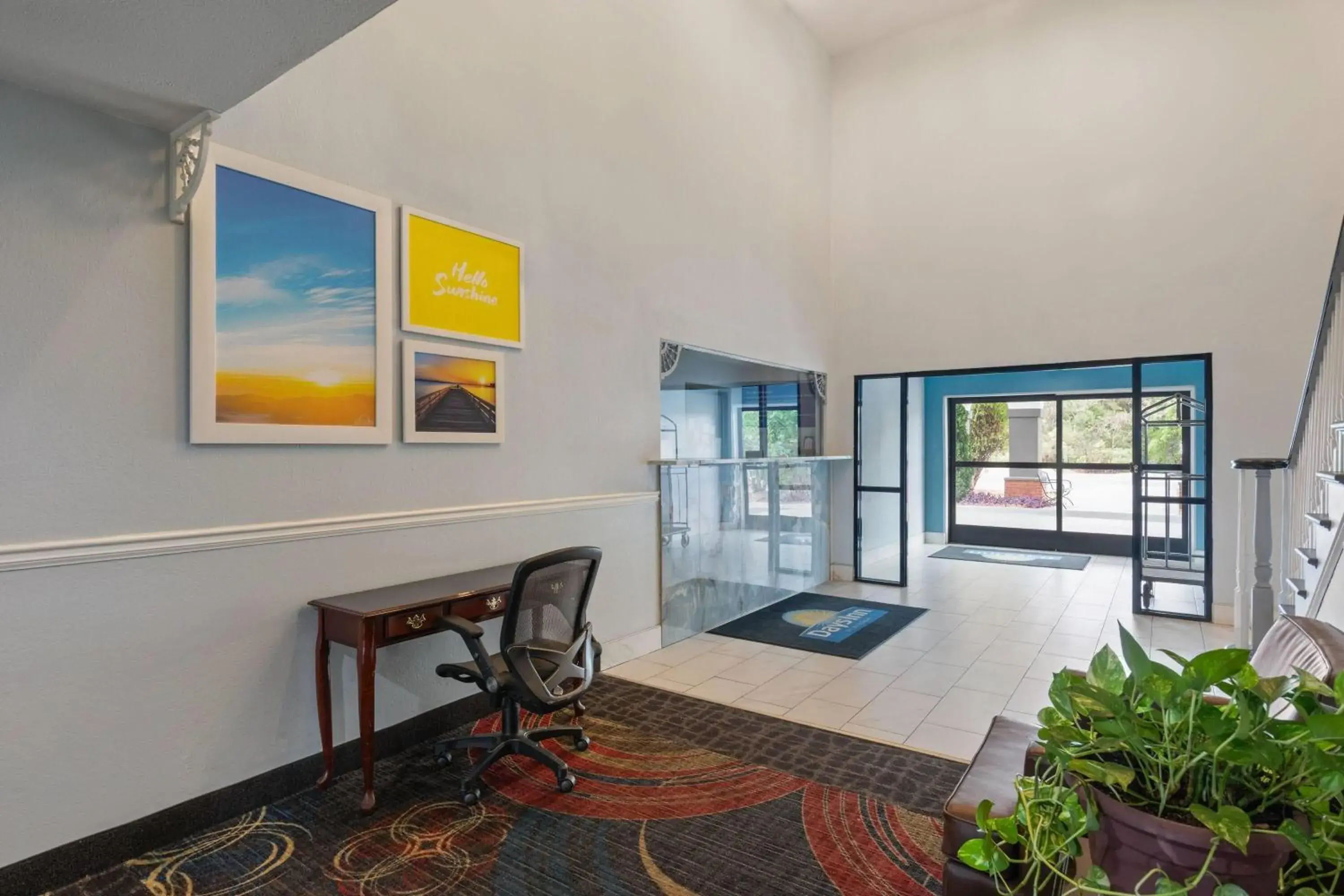 Lobby or reception, Bed in Days Inn by Wyndham Lincoln Lobby or reception, Bed in Days Inn by Wyndham Lincoln