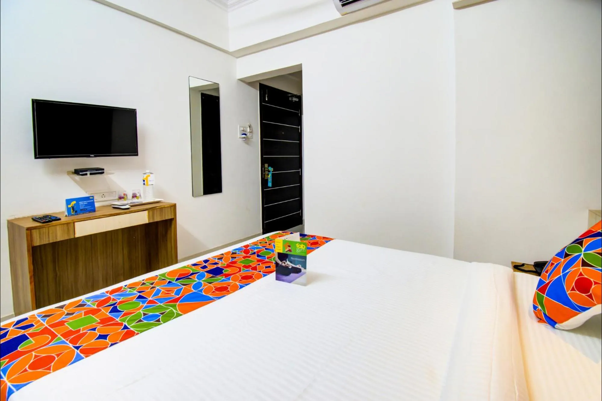 Bed in FabHotel Marvel Bliss - Nr Trump Towers