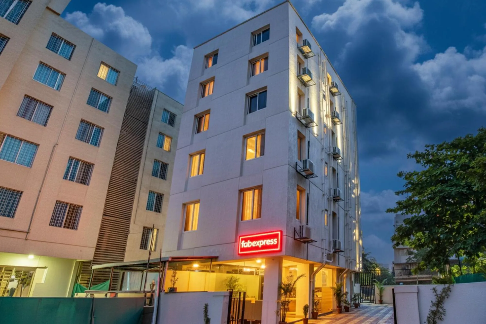 Property building in FabHotel Marvel Bliss - Nr Trump Towers