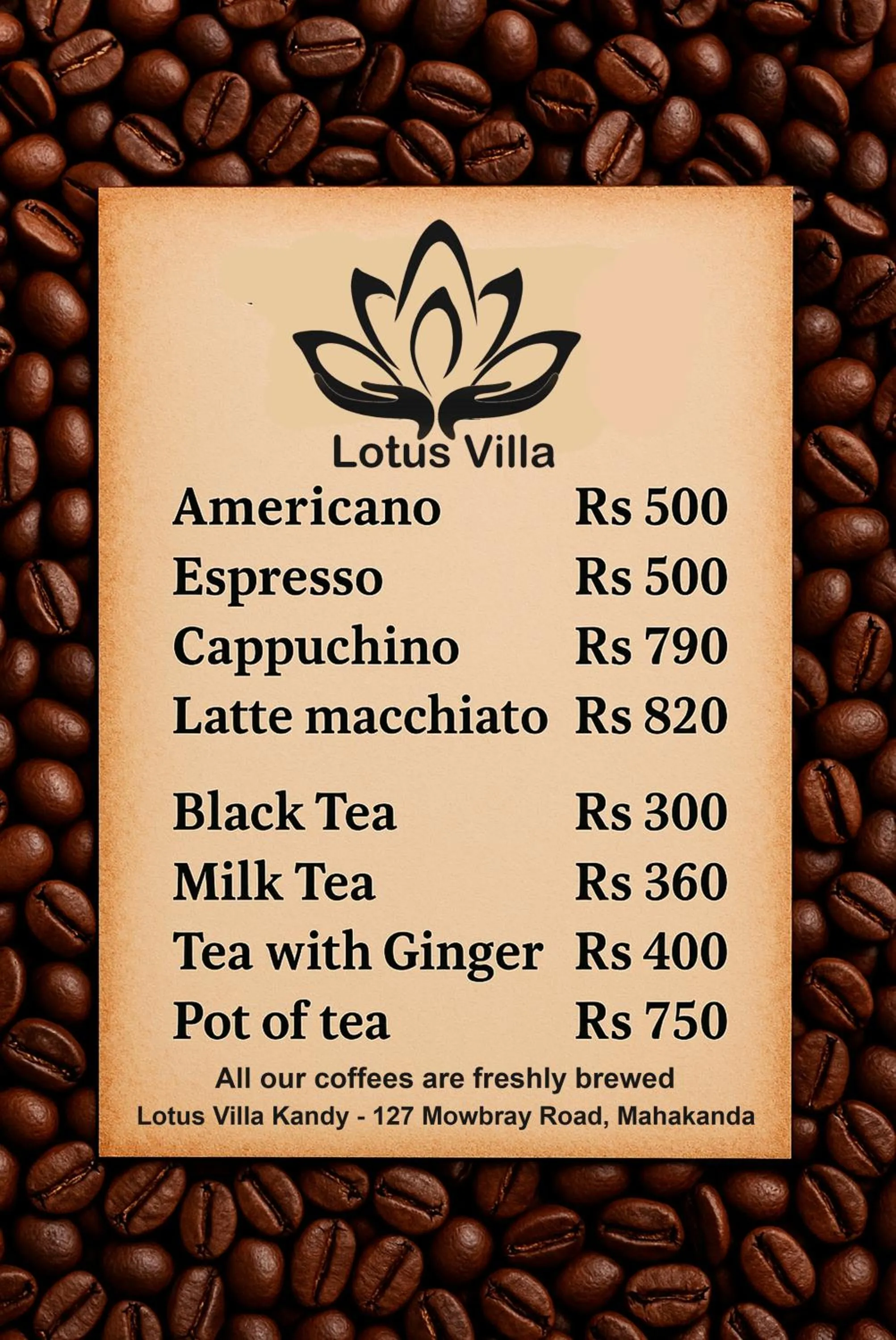 Coffee/tea facilities in Lotus Villa Kandy