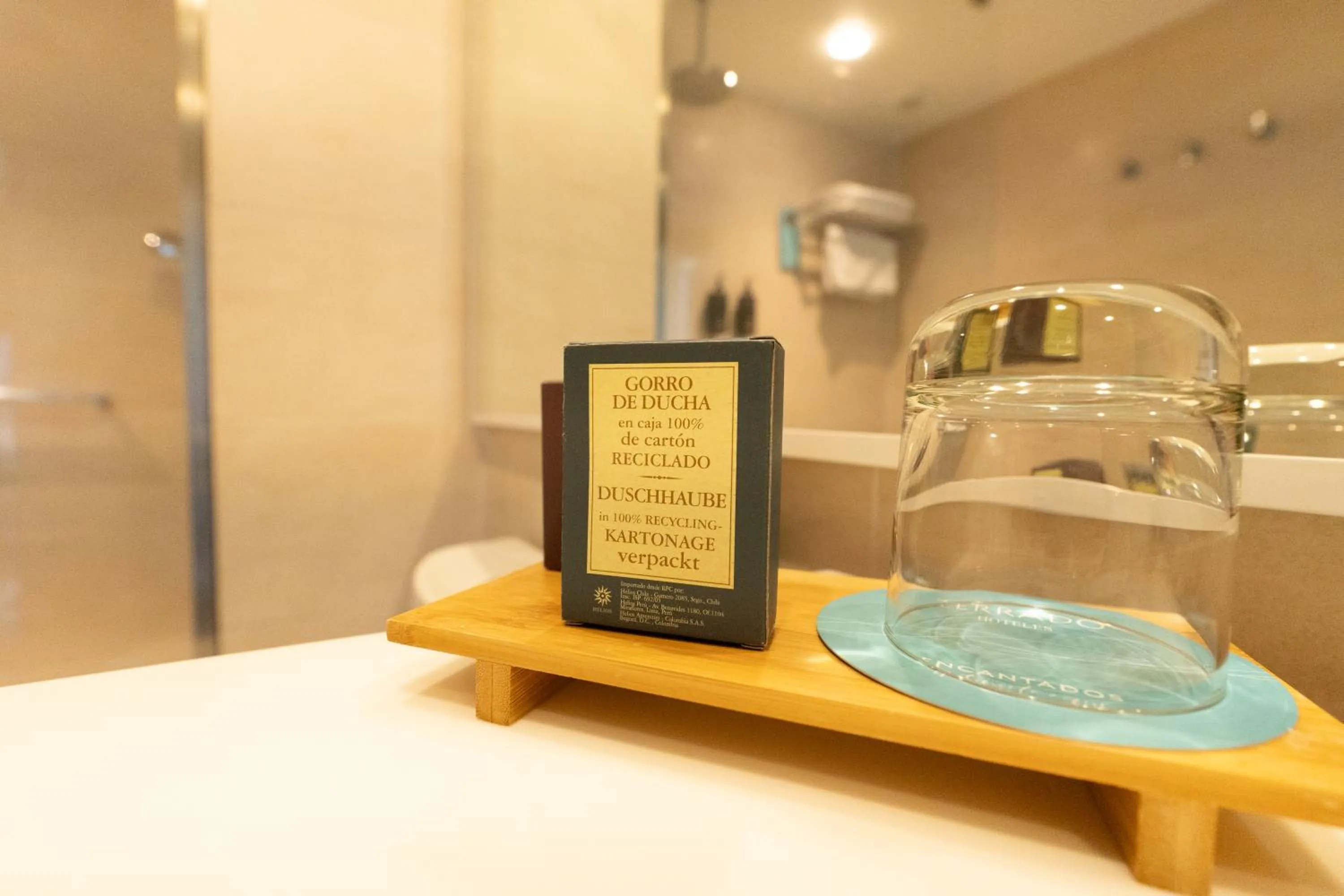 Bathroom, Bed in Terrado Suites Antofagasta