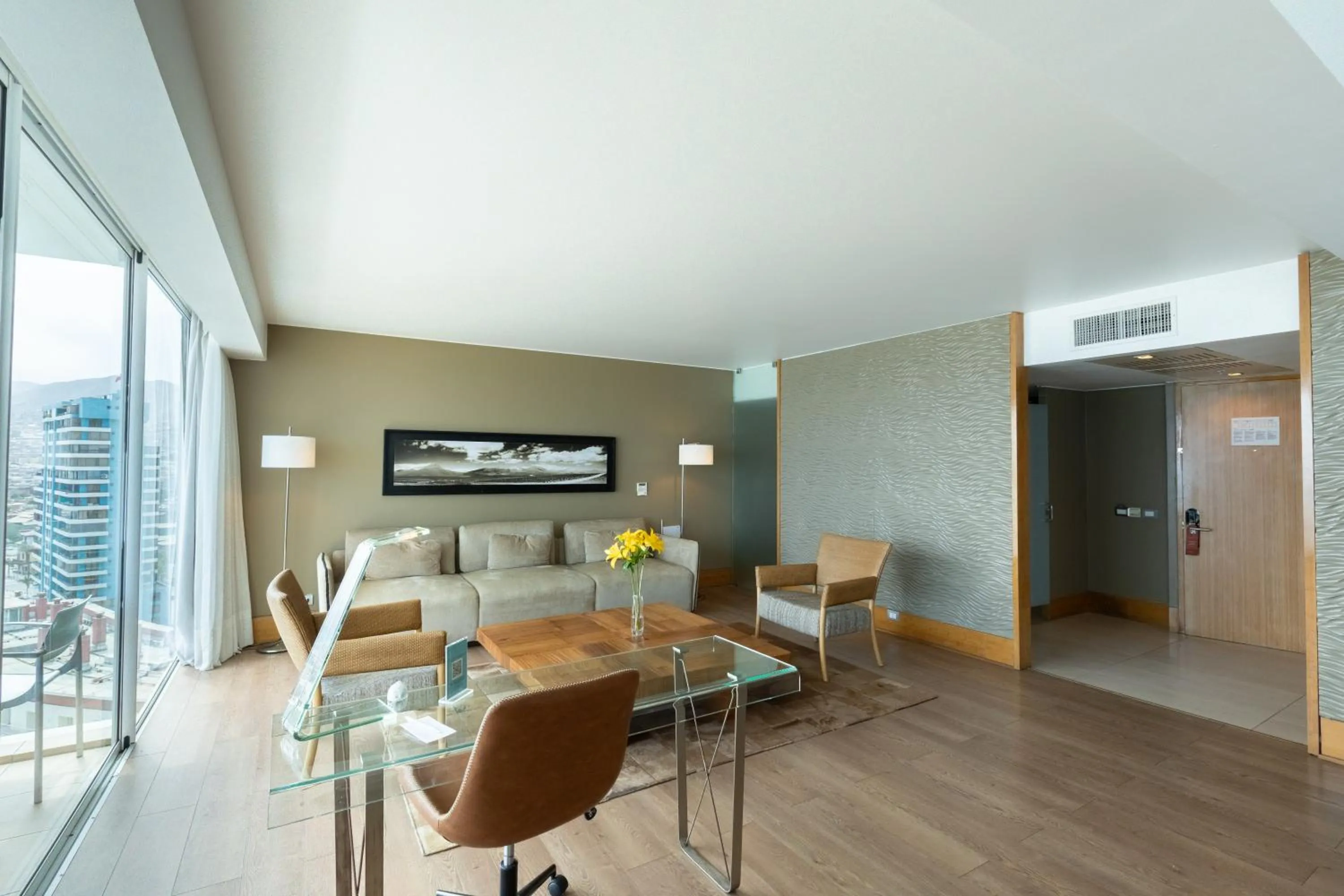 Living room in Terrado Suites Antofagasta