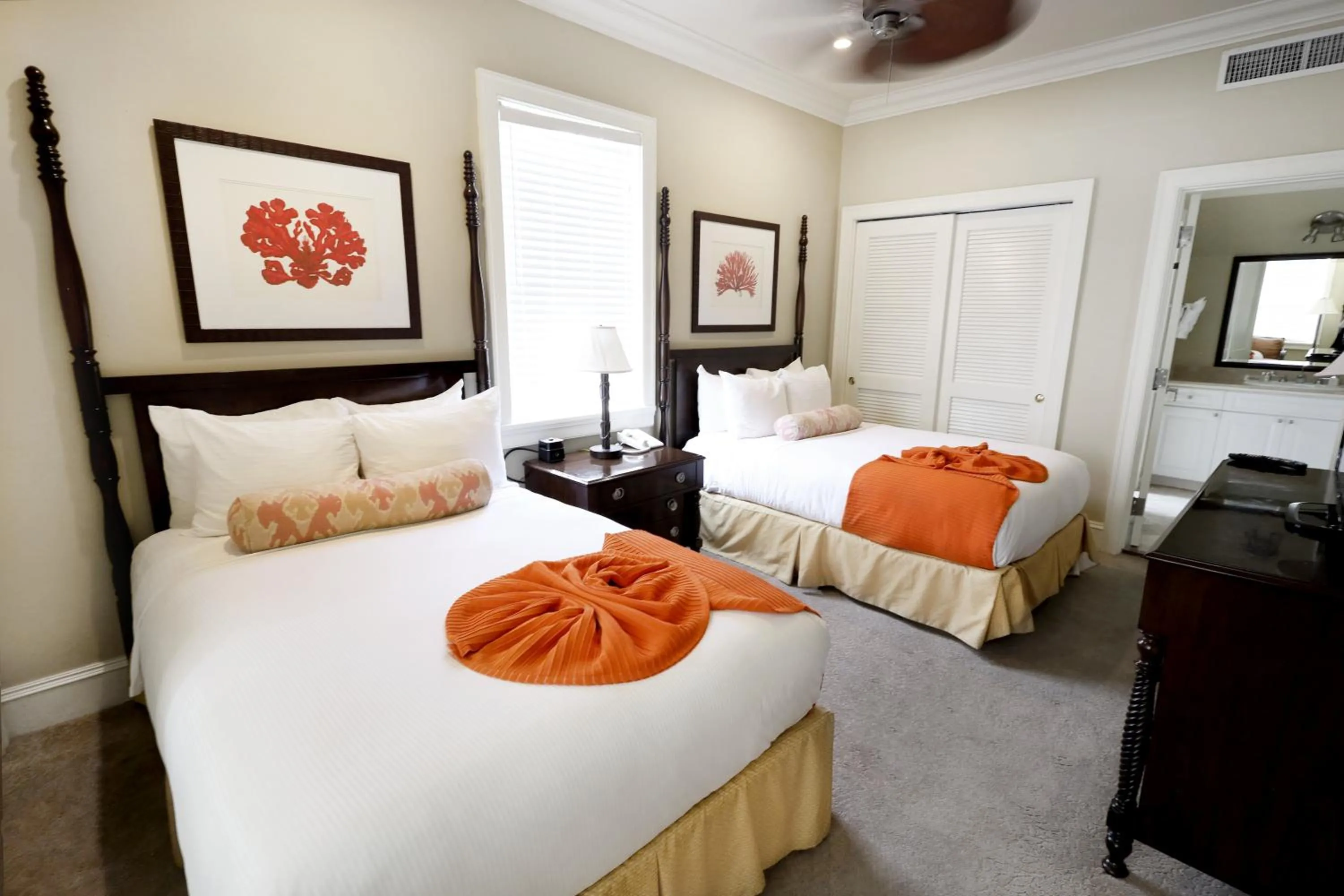 Bed in Valentines Resort & Marina