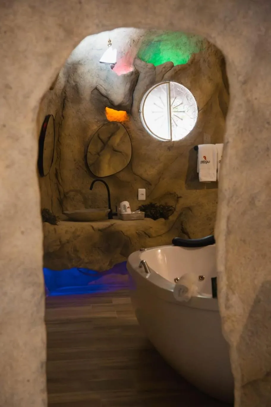 Bathroom in Pousada Cantagalo