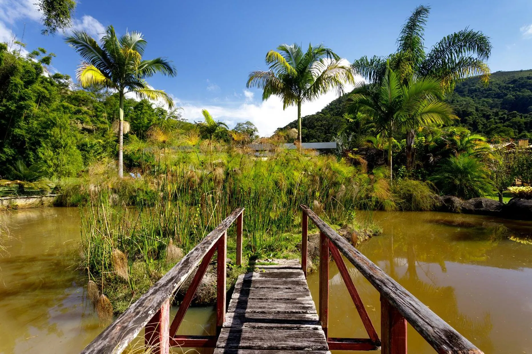 Natural landscape in Pousada Cantagalo