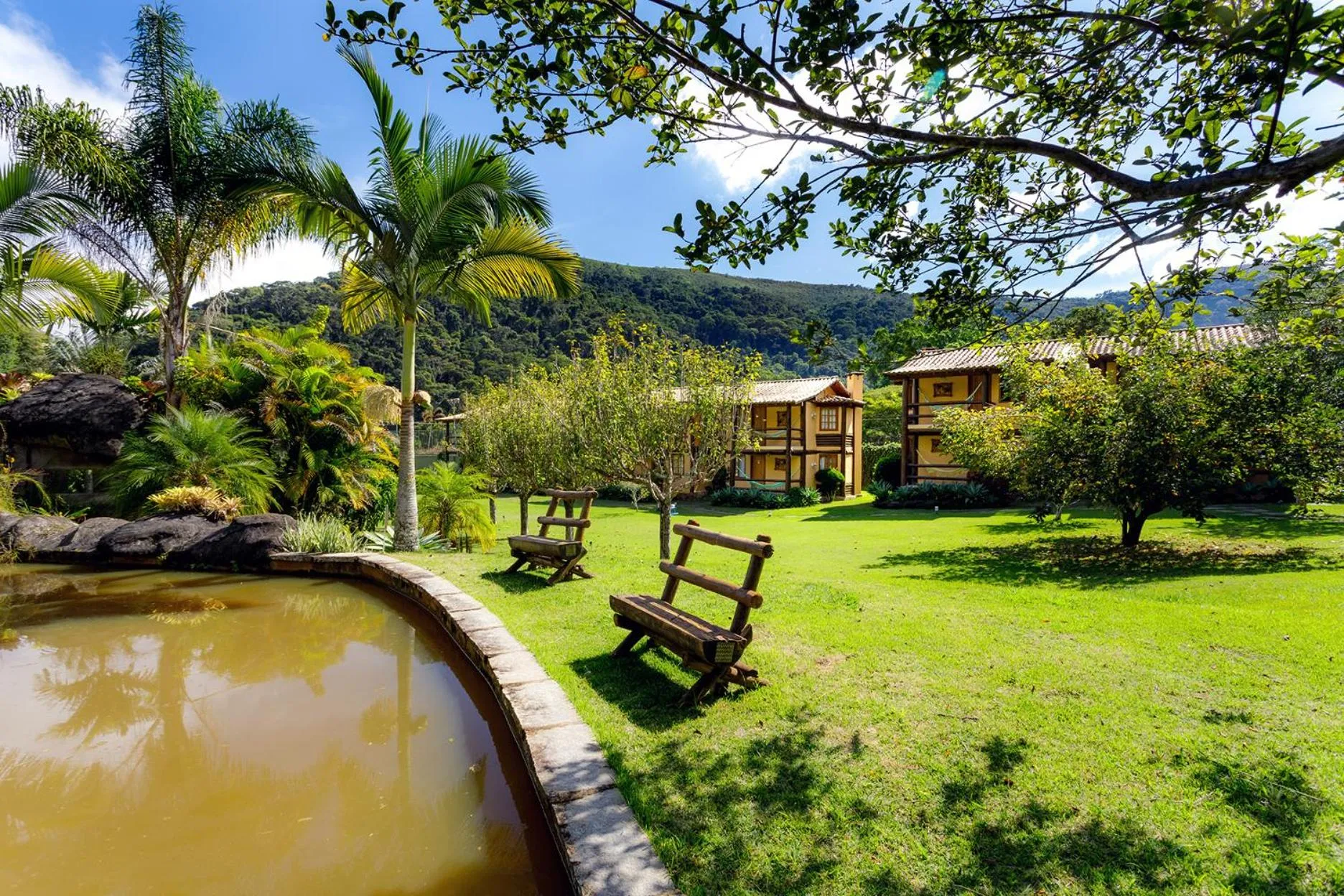 Garden in Pousada Cantagalo