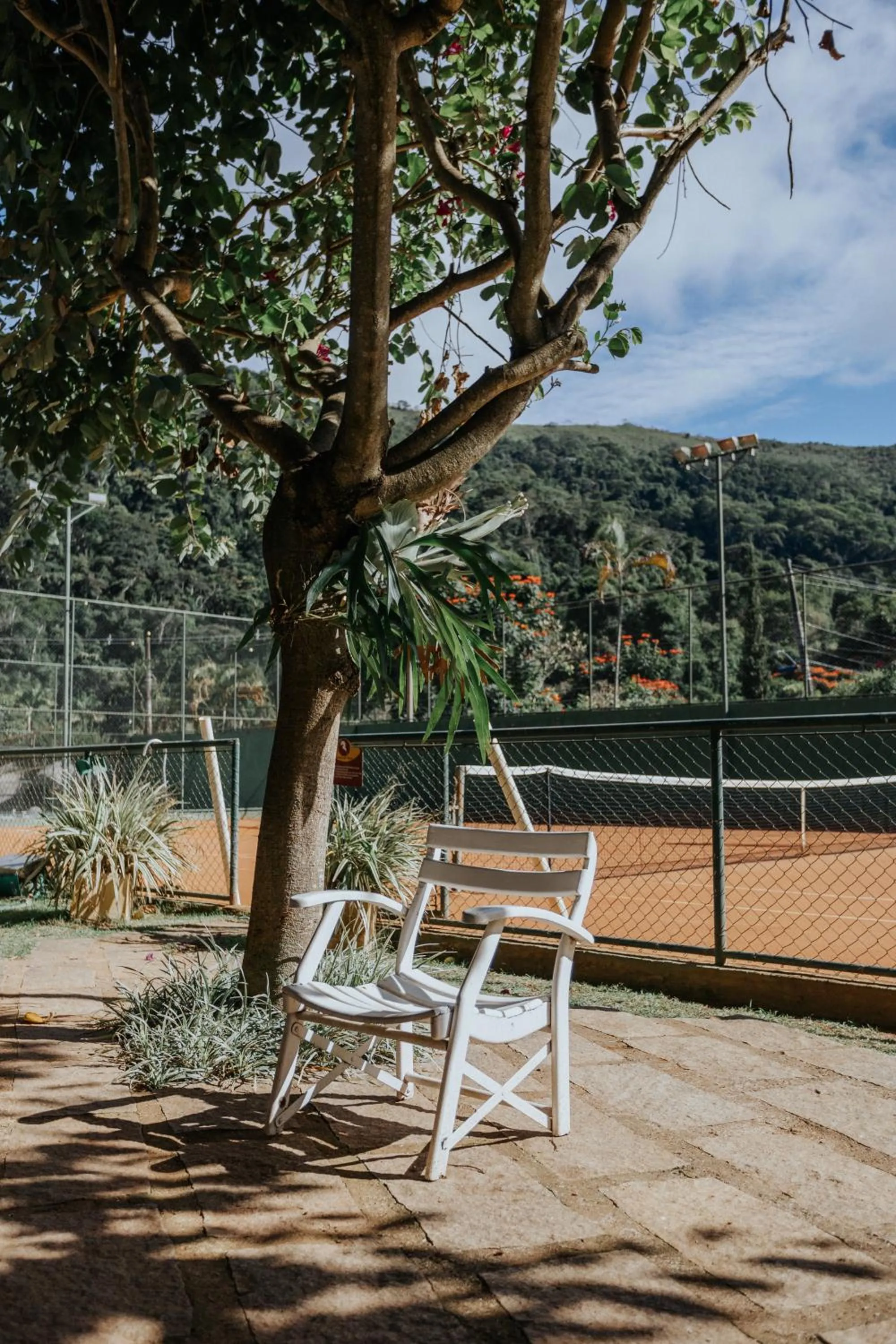 Patio in Pousada Cantagalo