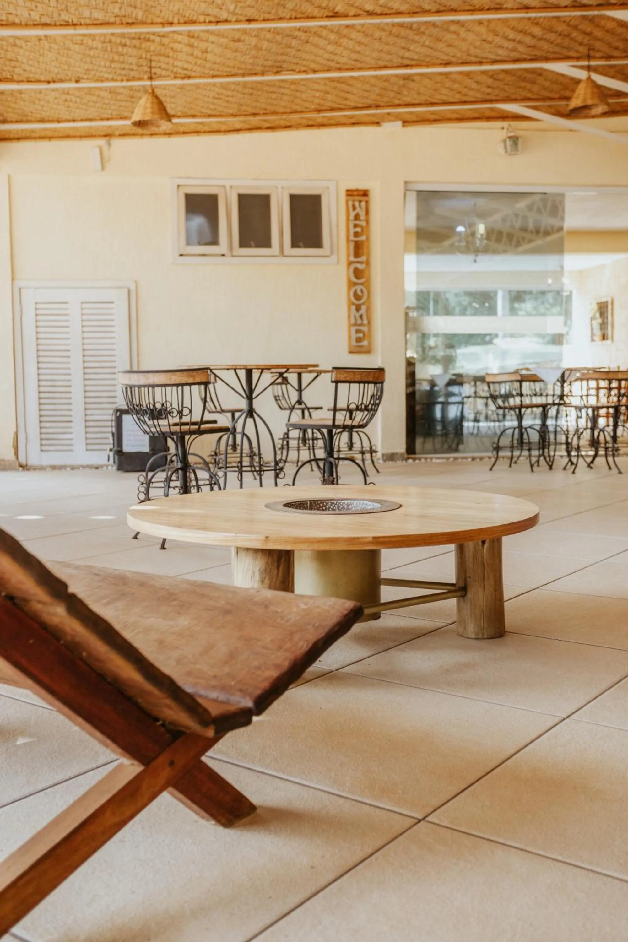 Patio in Pousada Cantagalo