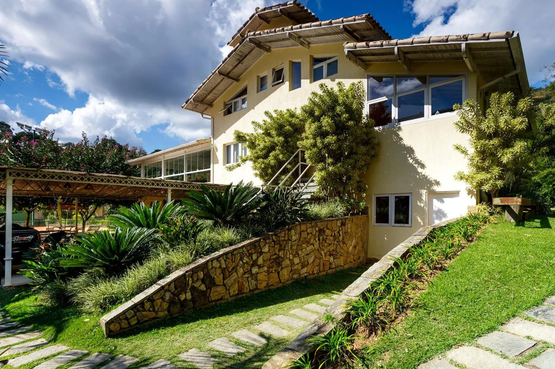 Garden in Pousada Cantagalo