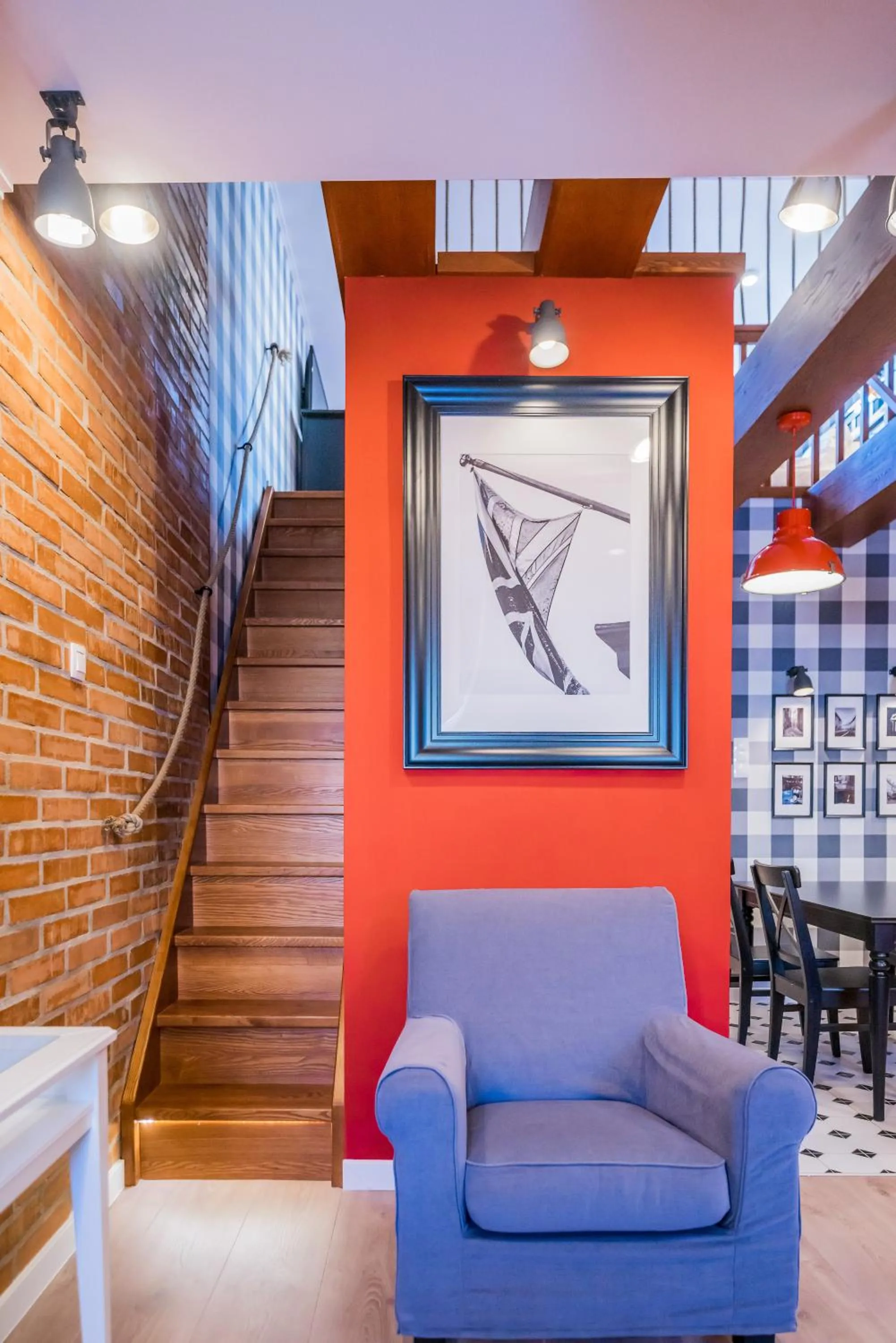Seating area in Revelton Studios Karlovy Vary