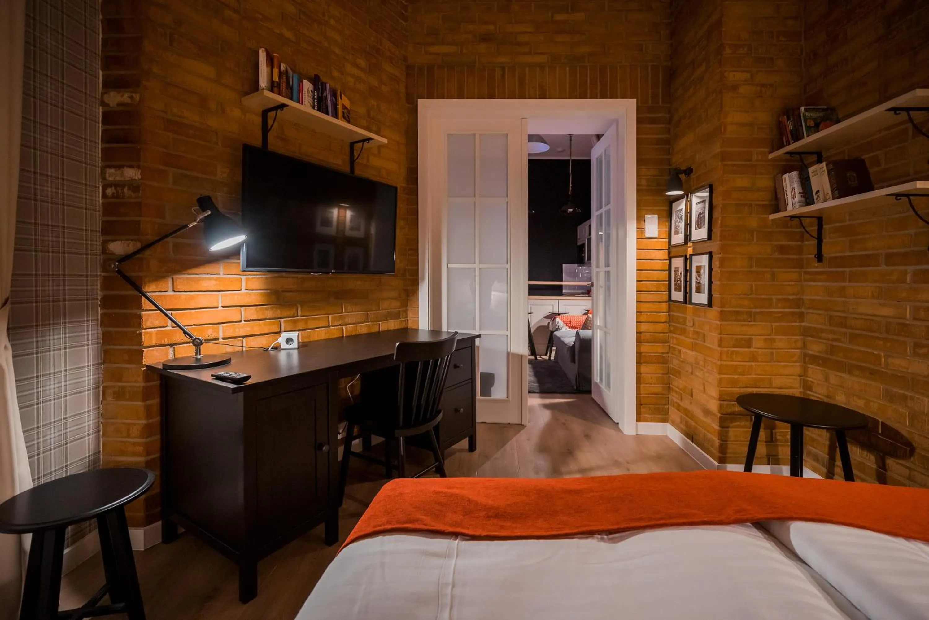 TV and multimedia, Bed in Revelton Studios Karlovy Vary