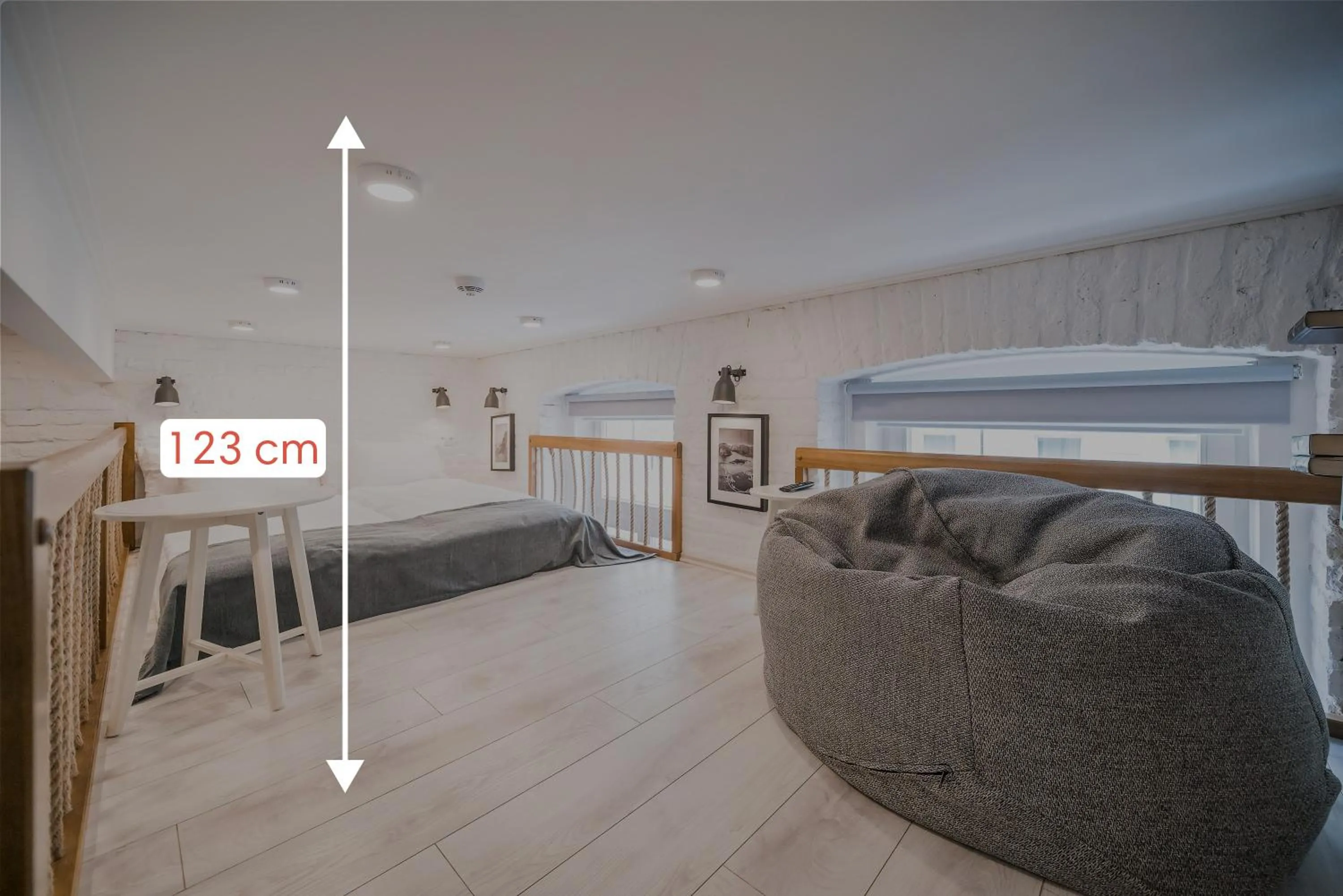 Bed in Revelton Studios Karlovy Vary