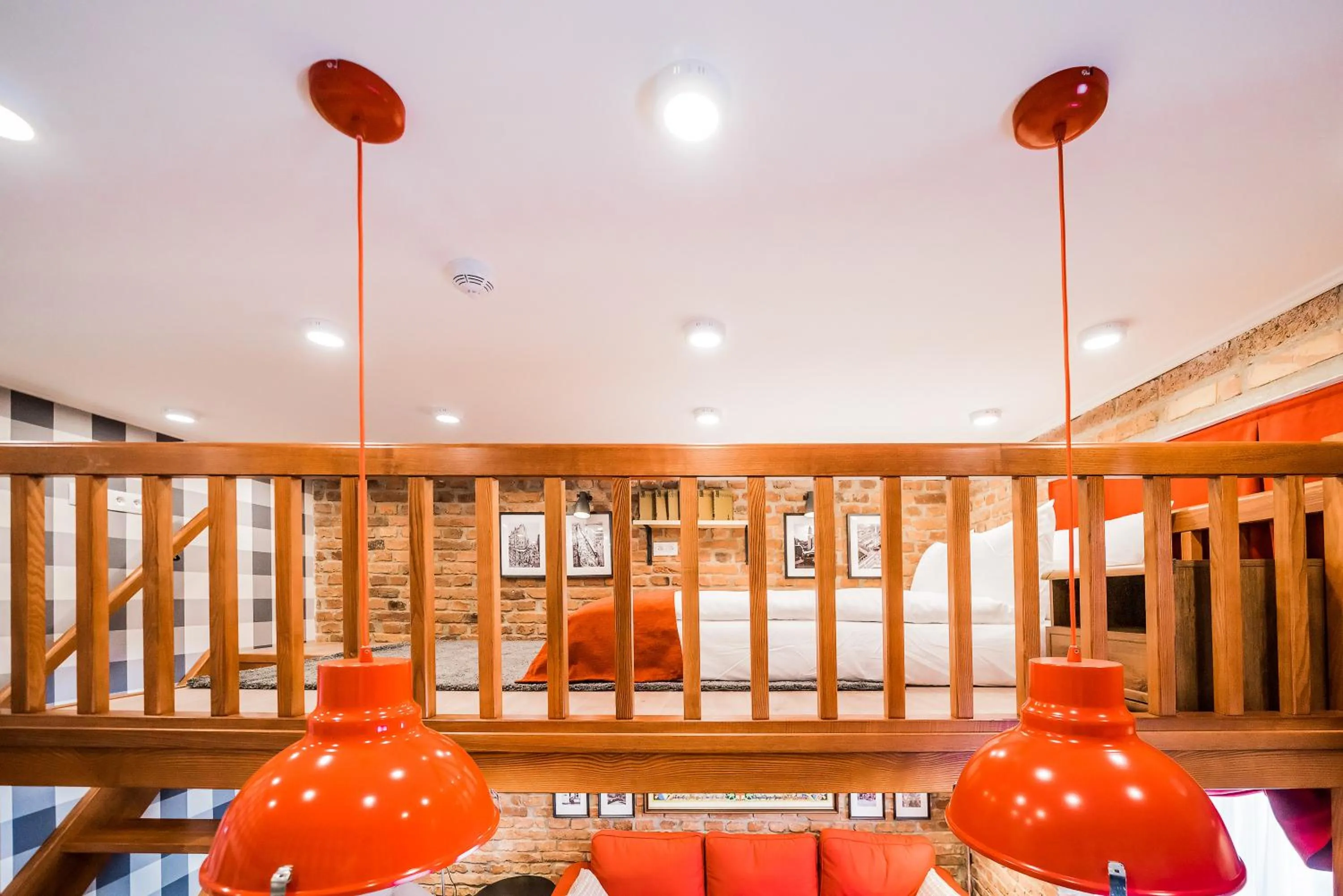 Bed in Revelton Studios Karlovy Vary