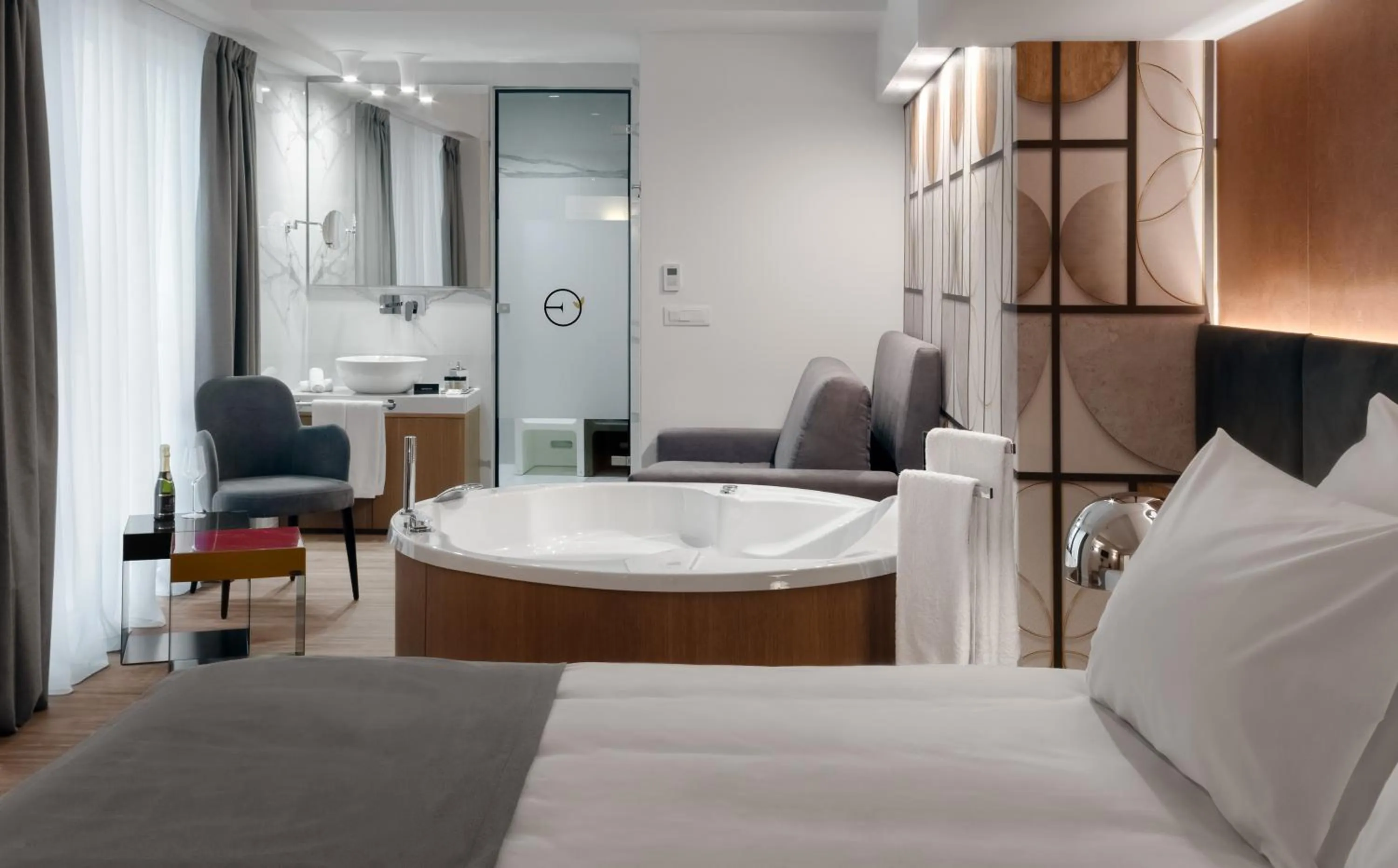 Bed in Elia Ermou Athens Hotel