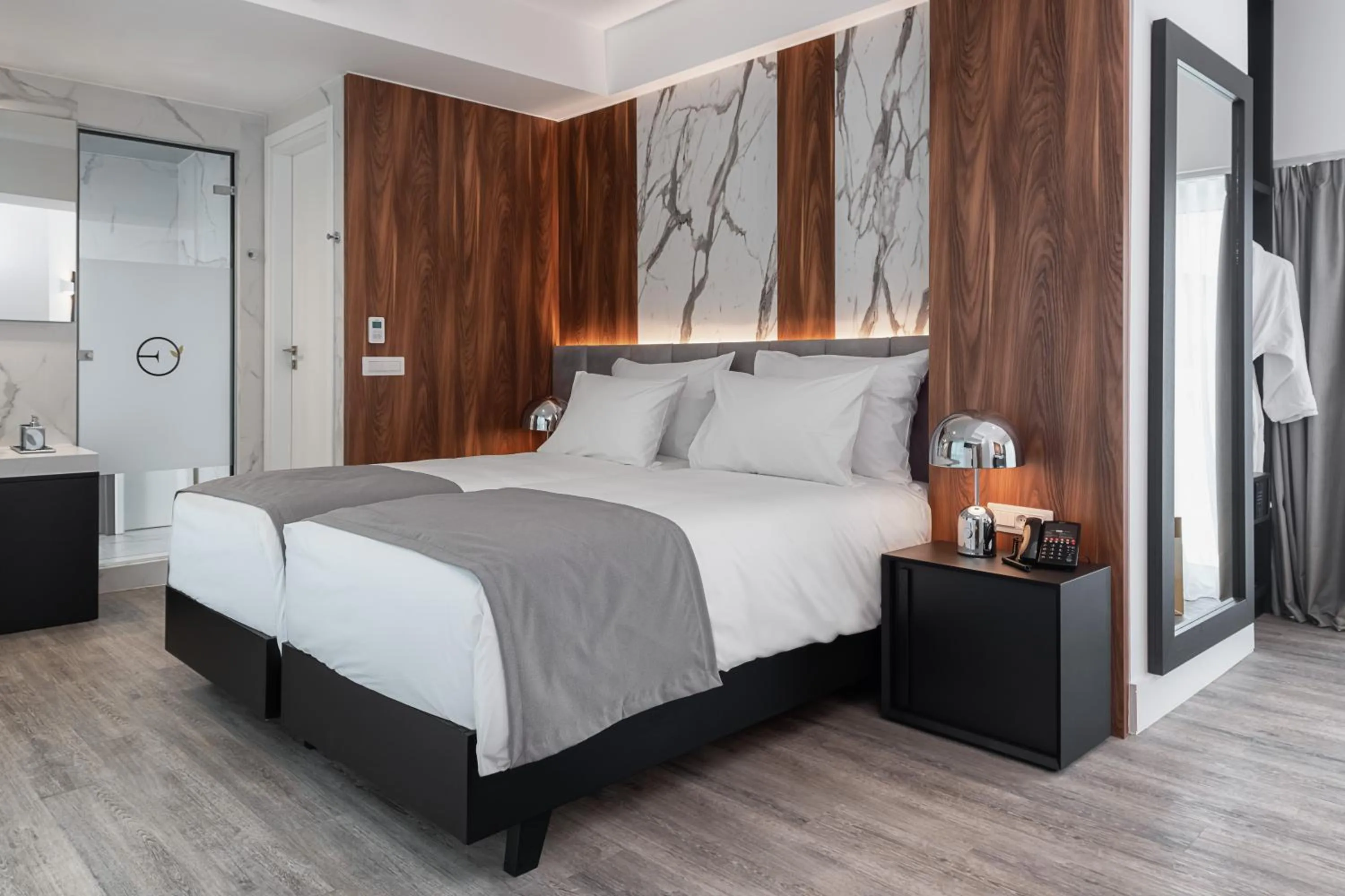 Bed in Elia Ermou Athens Hotel