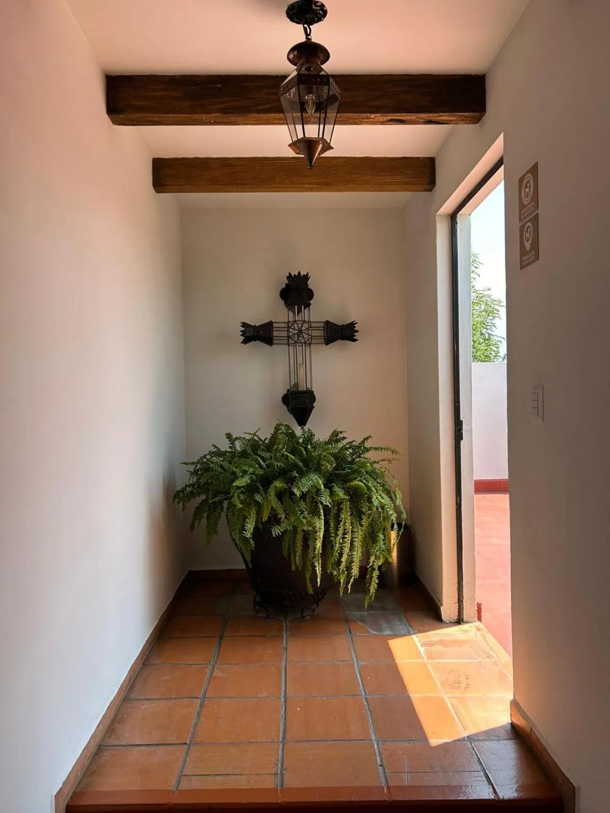 Patio in Hotel Boutique Naura Centro