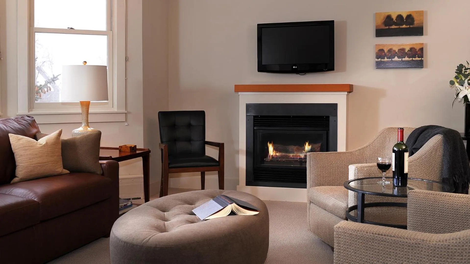 Living room in Hotel Columbia