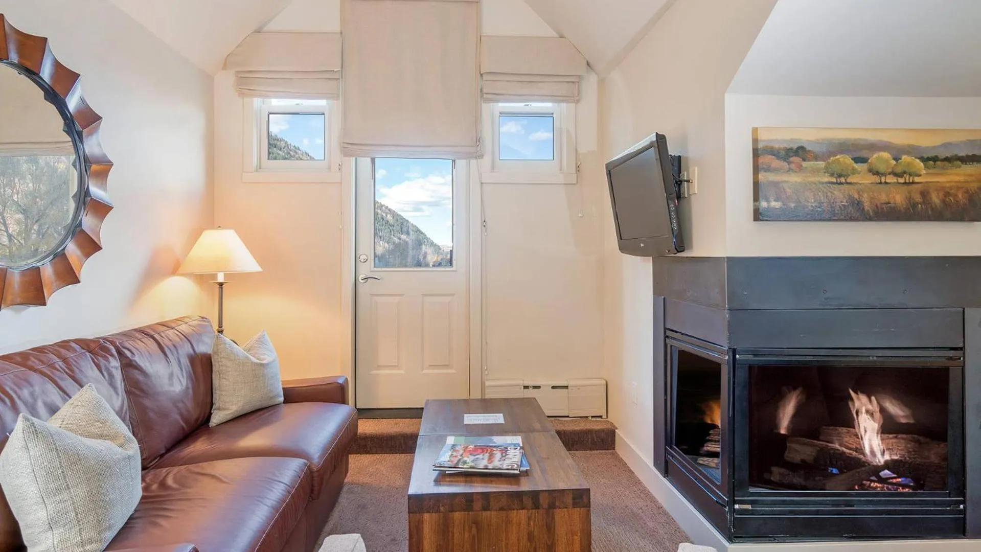 Seating area in Hotel Columbia