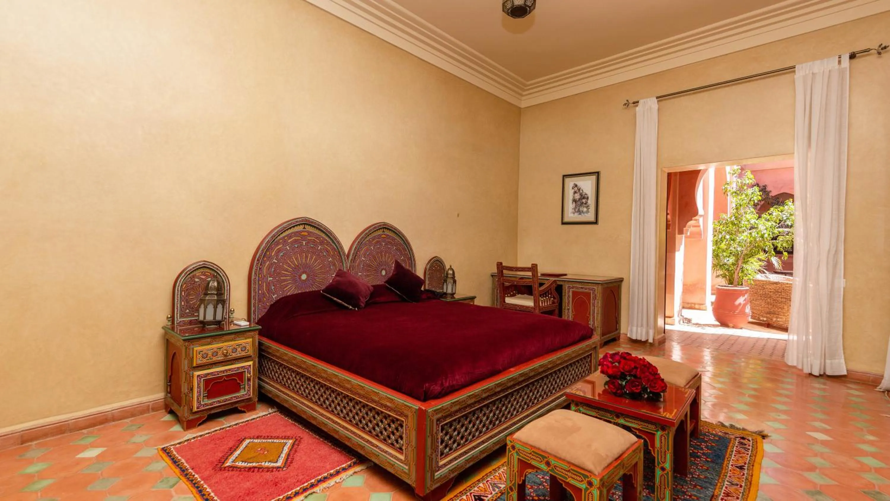 Bedroom, Bed in L'OLIVERAIE DE L'ATLAS