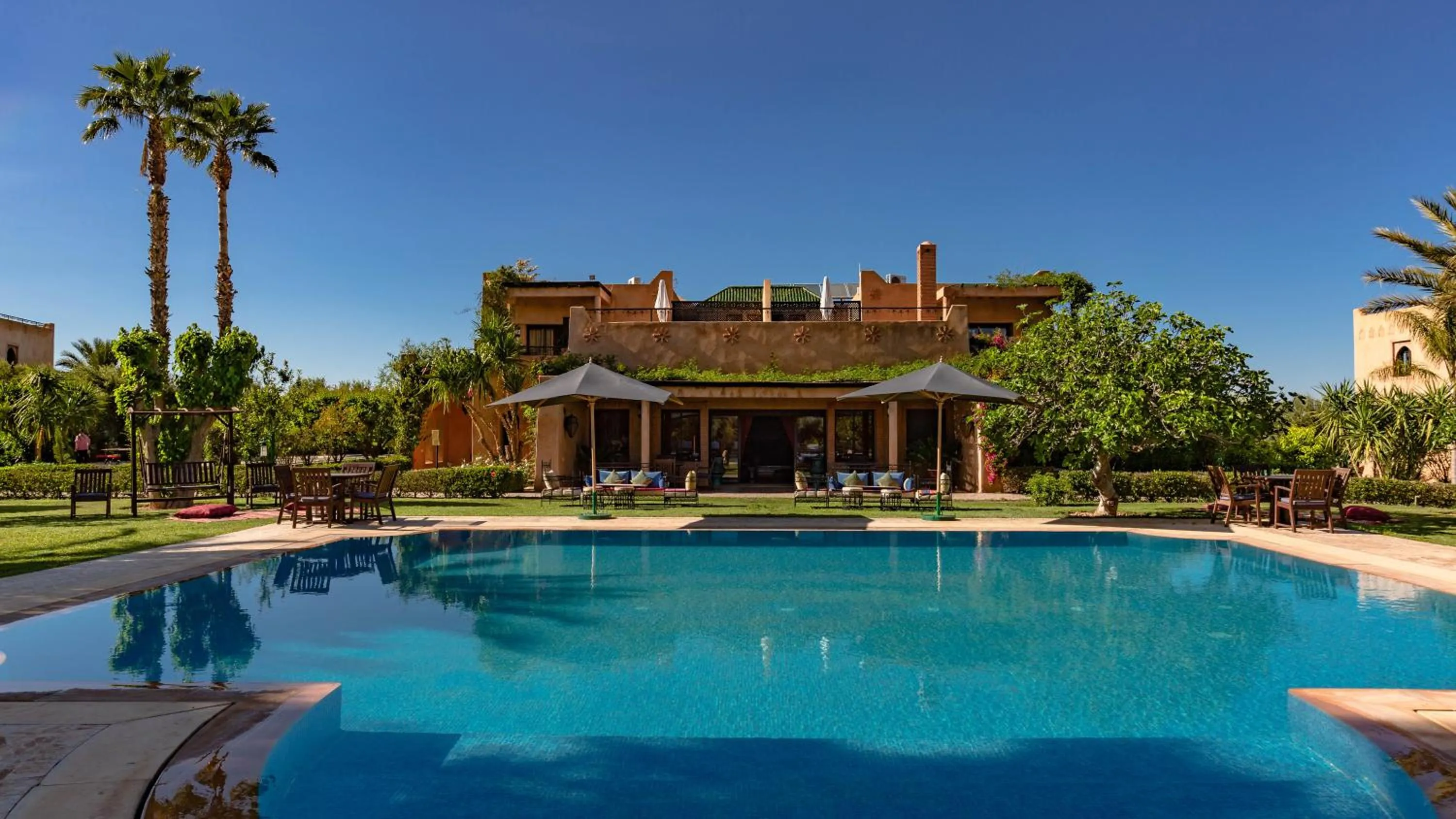Pool view in L'OLIVERAIE DE L'ATLAS
