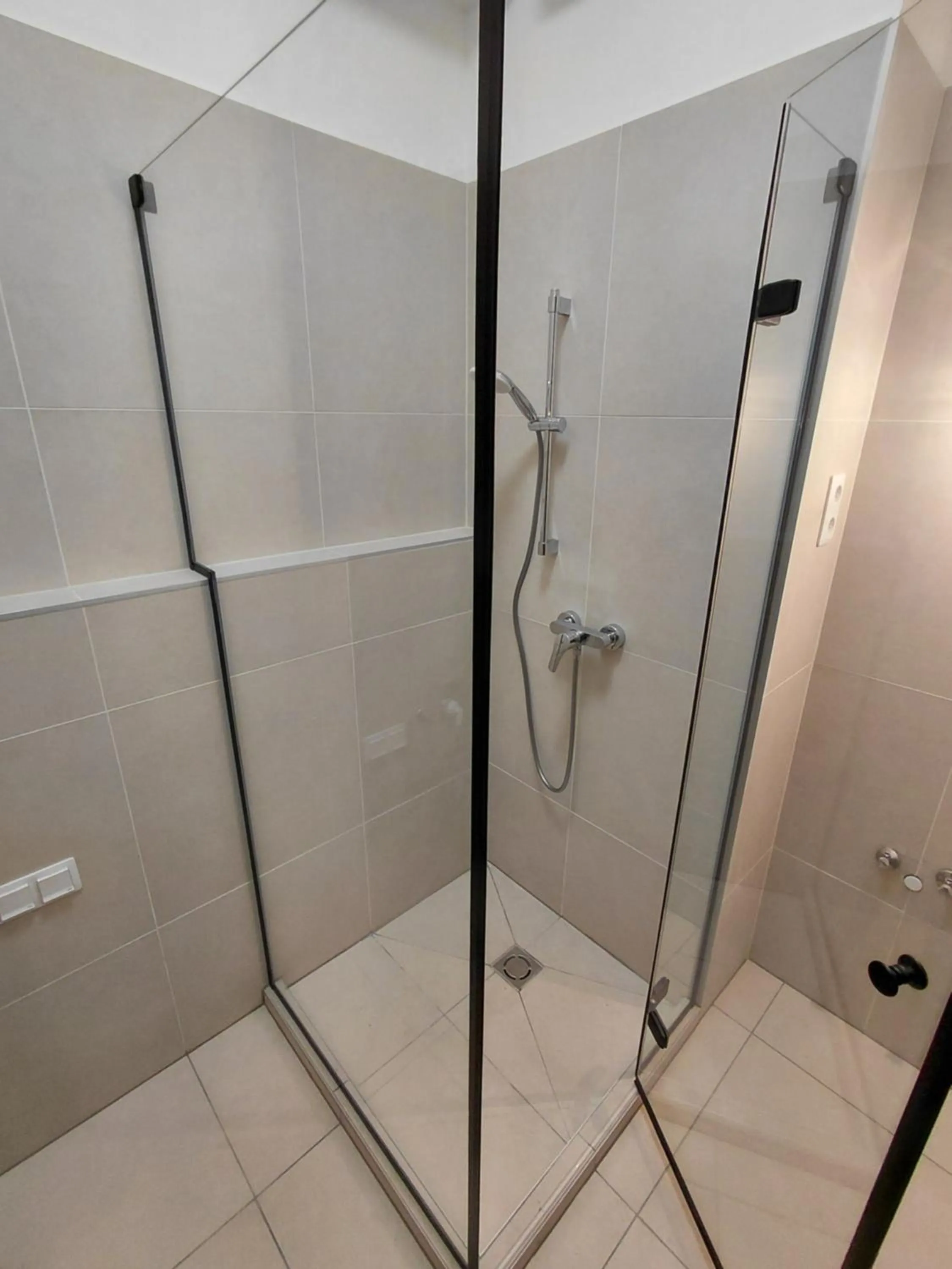 Shower in Nova City Apartments