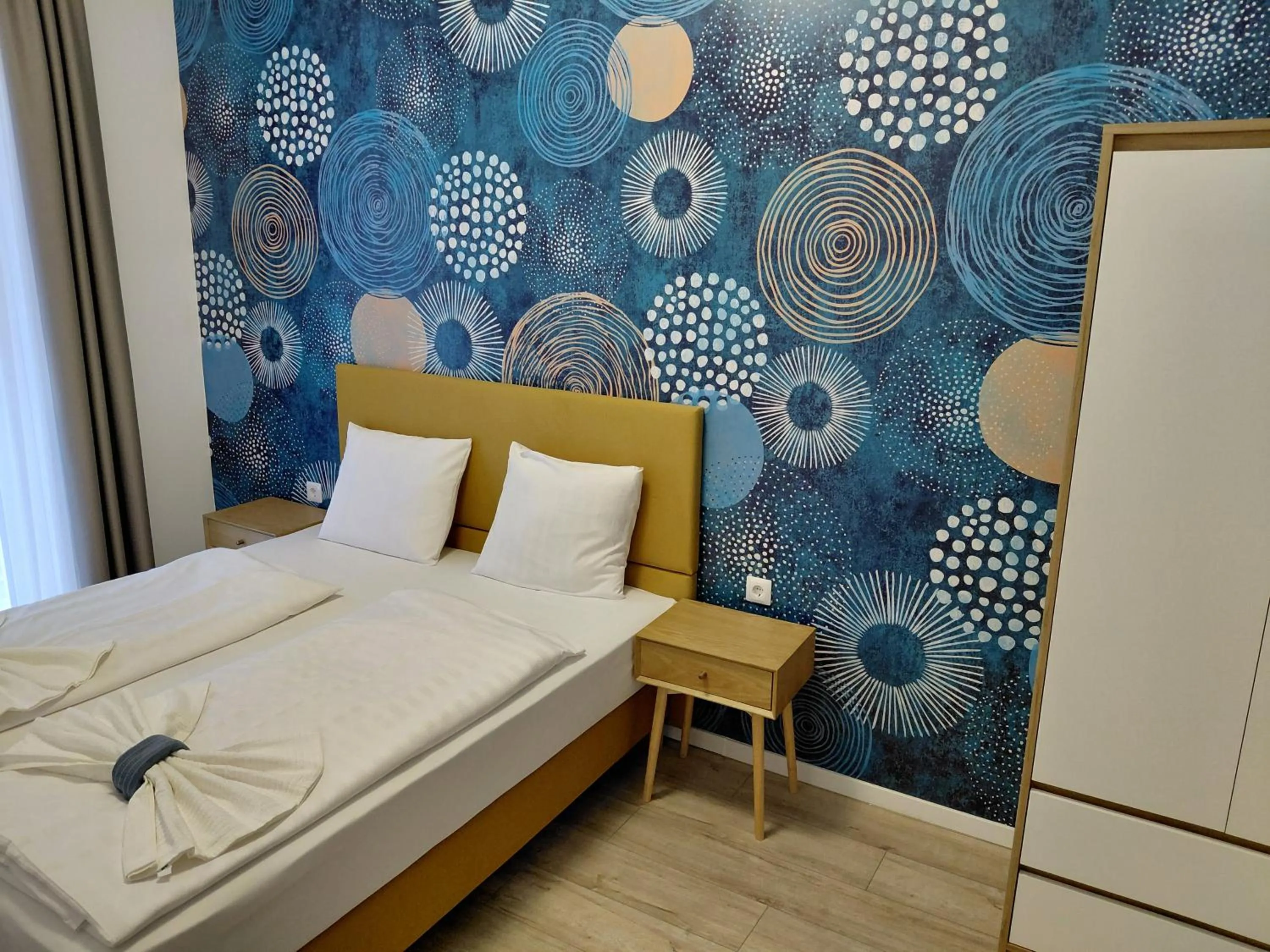 Bedroom, Bed in Nova City Apartments