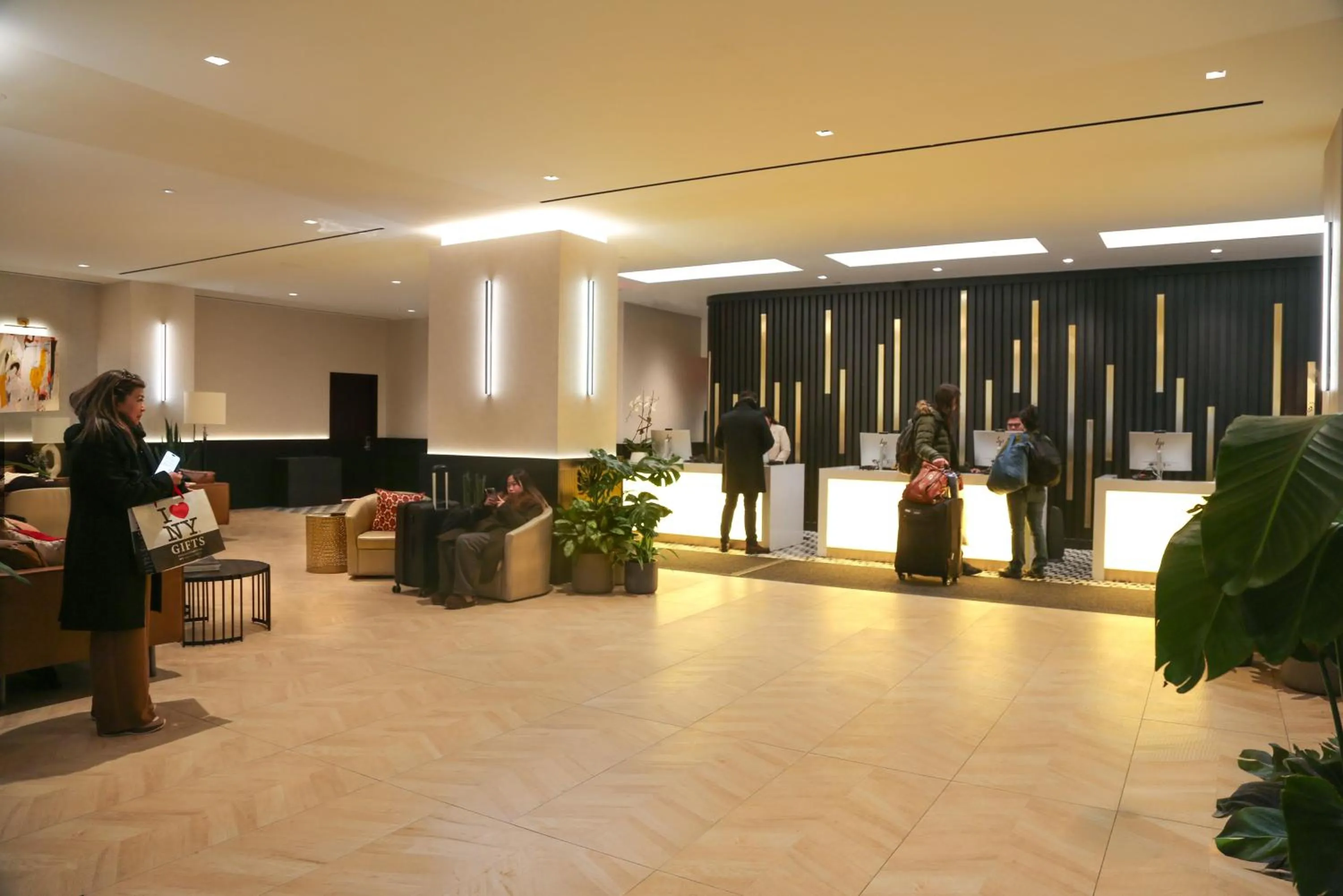 Lobby or reception in The Manhattan at Times Square