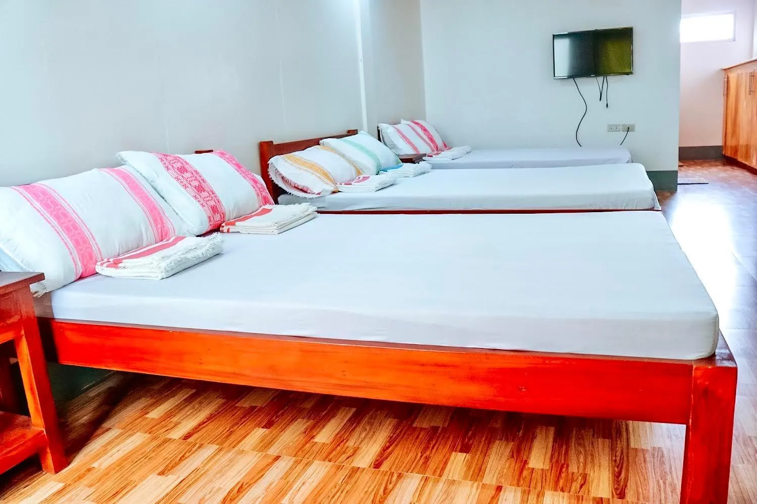 Bed in Airport View Hotel Vigan