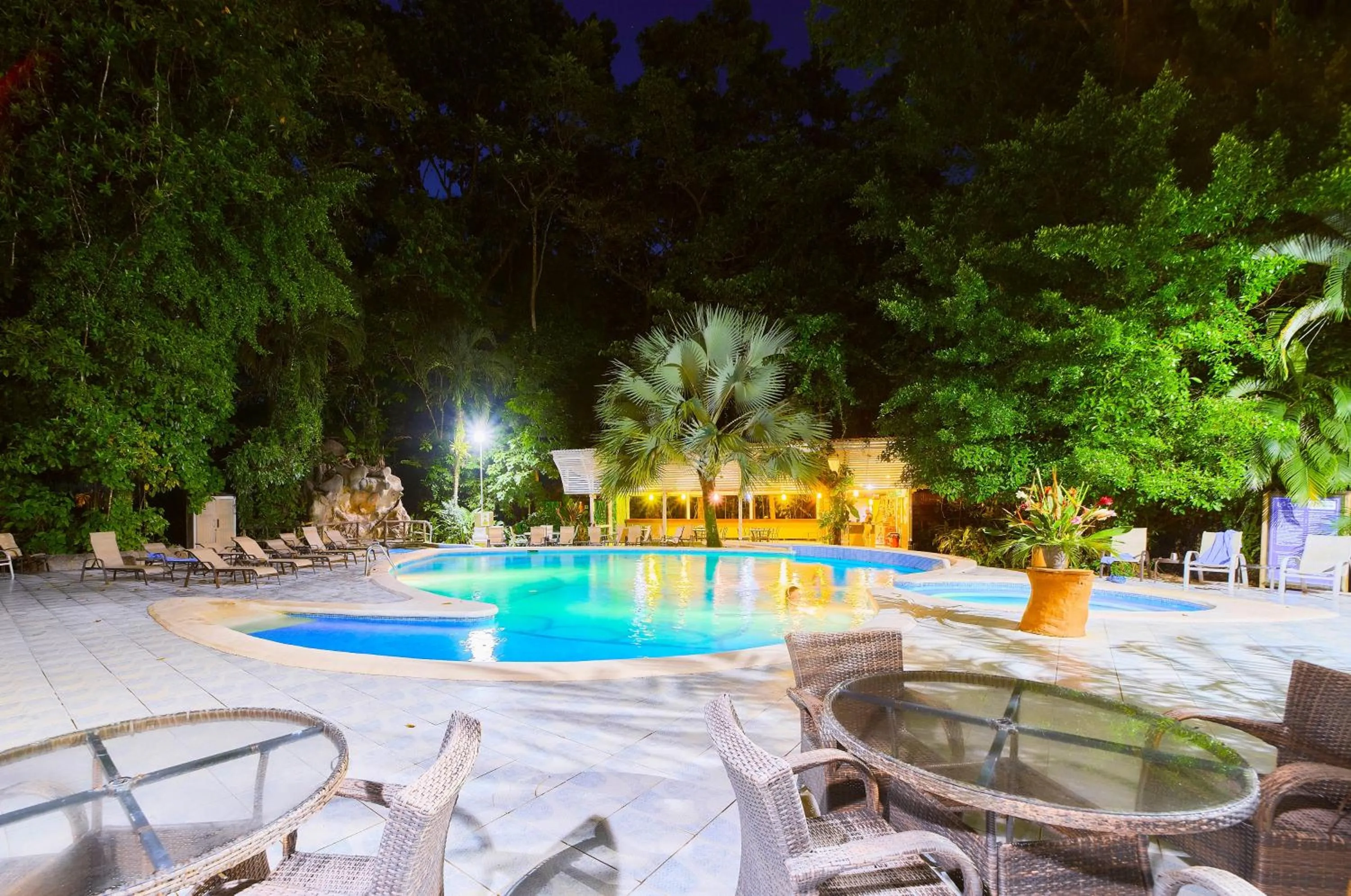 Night in Evergreen Lodge