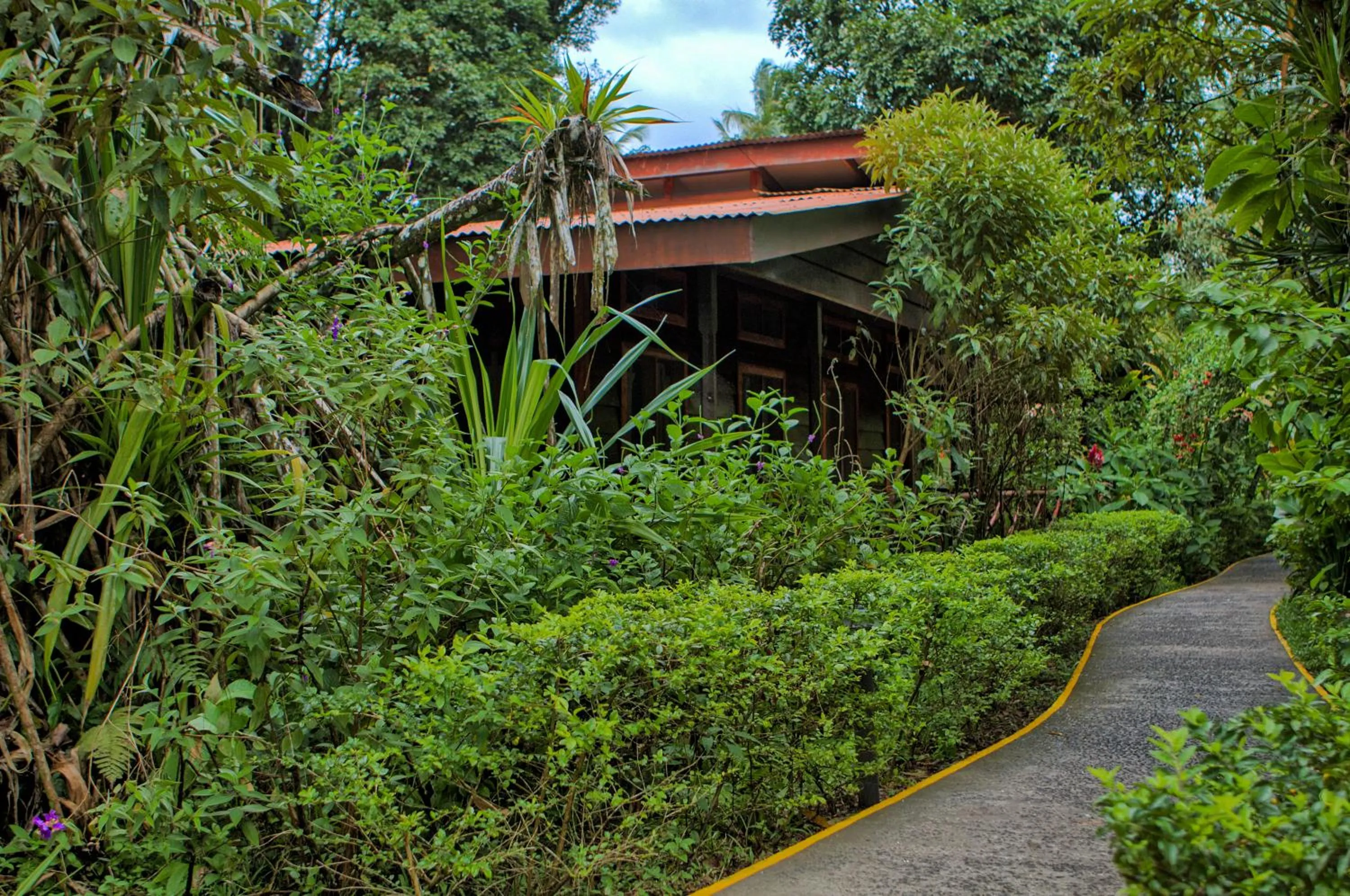 Facade/entrance in Pachira Lodge