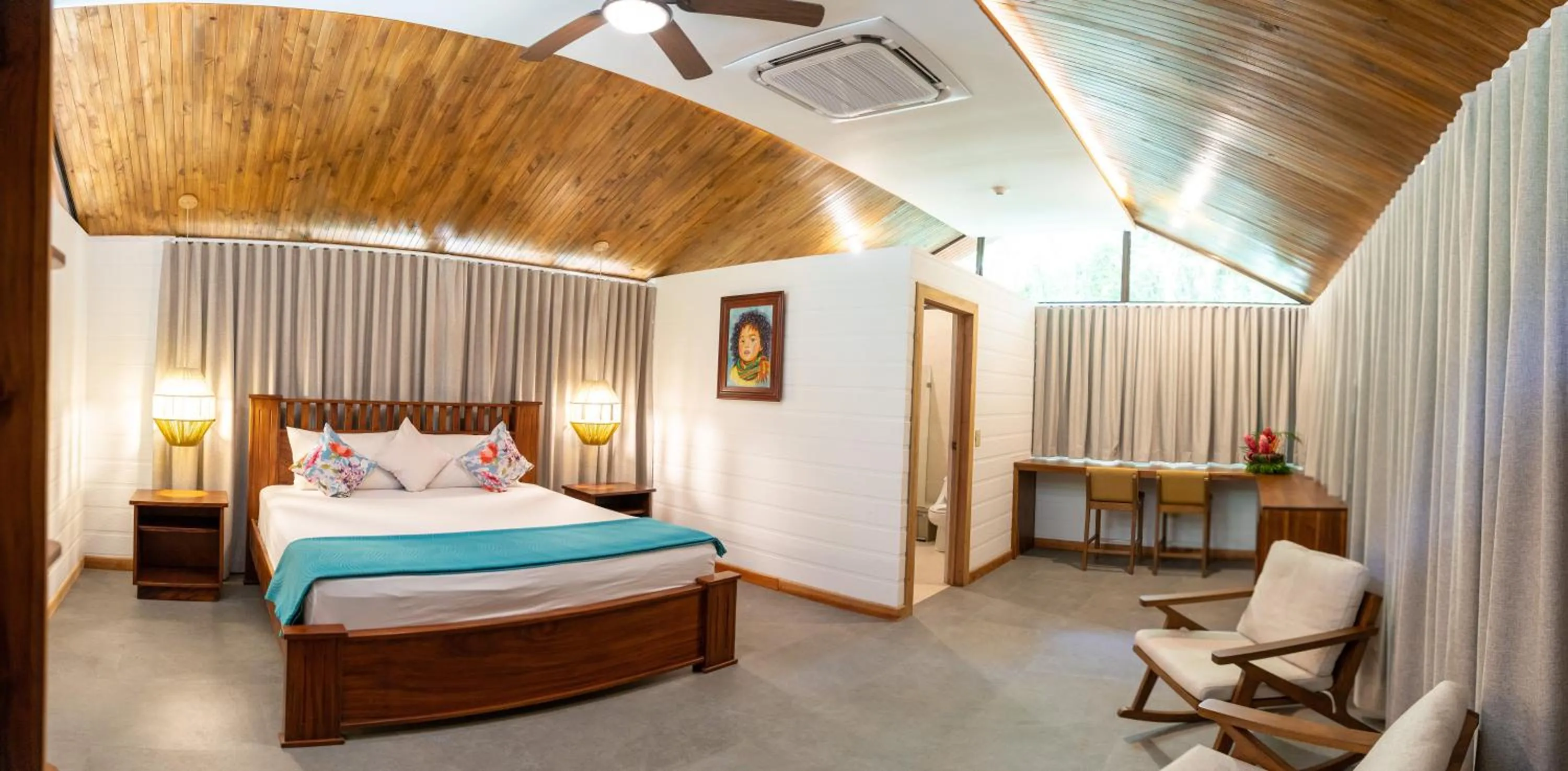 Garden view, Bed in Pachira Lodge