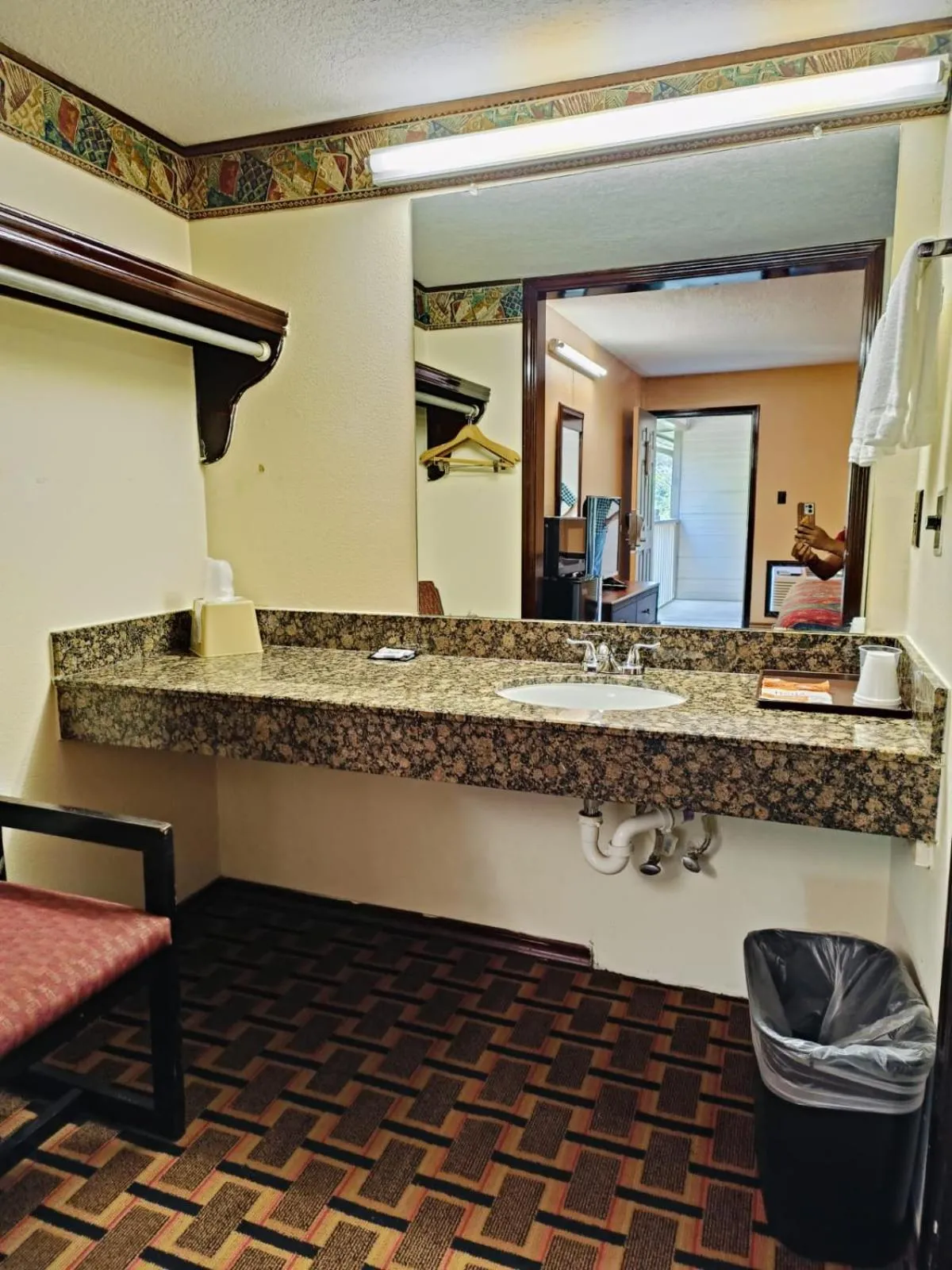 Bathroom in Victorian Inn Athens TX