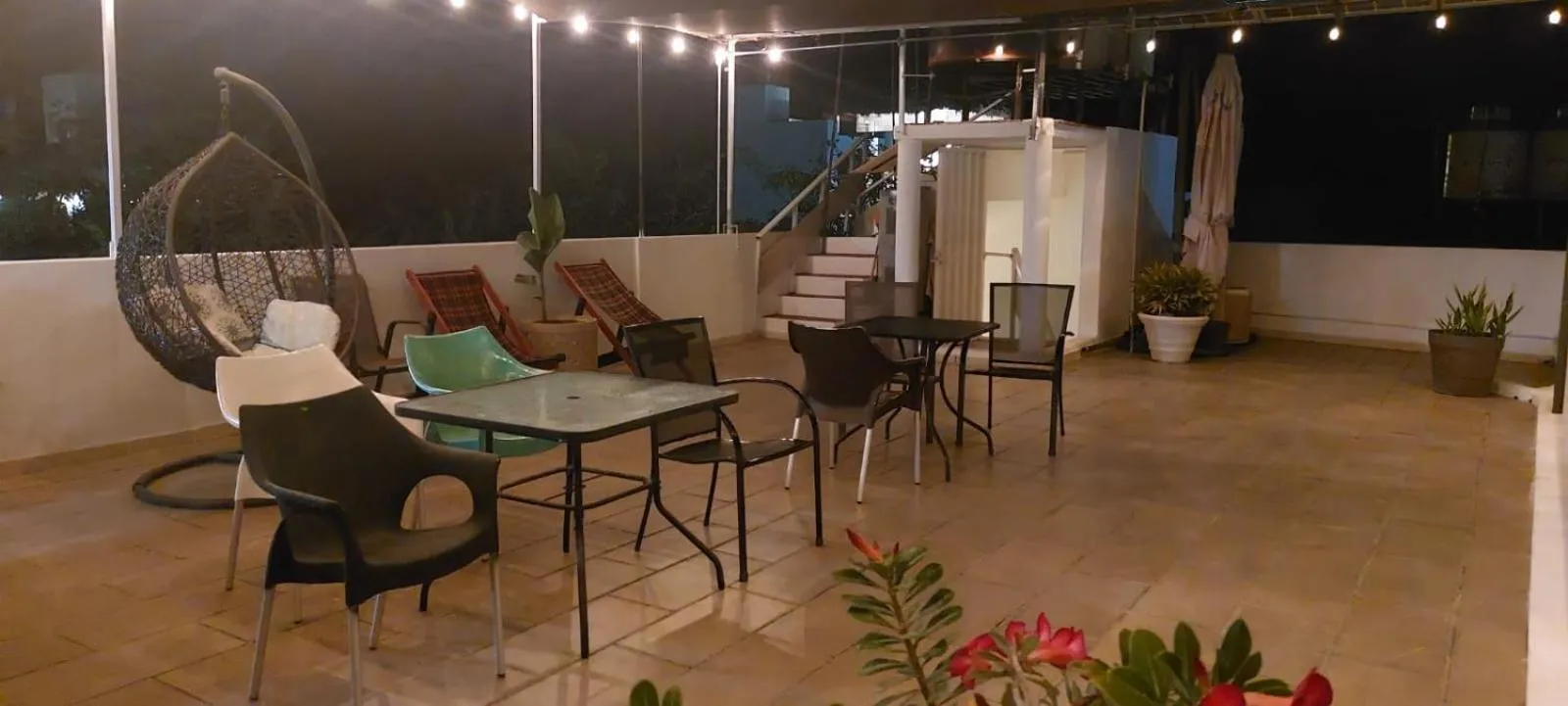 Balcony/Terrace in Hotel Casa Chacala