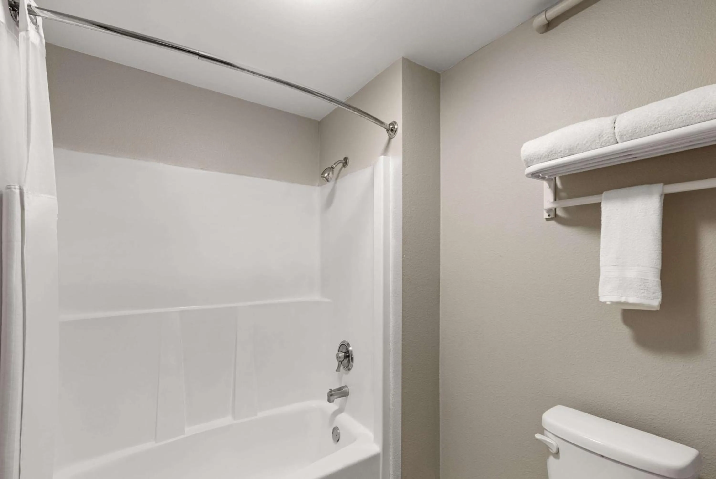 Bathroom in Days Inn by Wyndham Lakewood South Tacoma