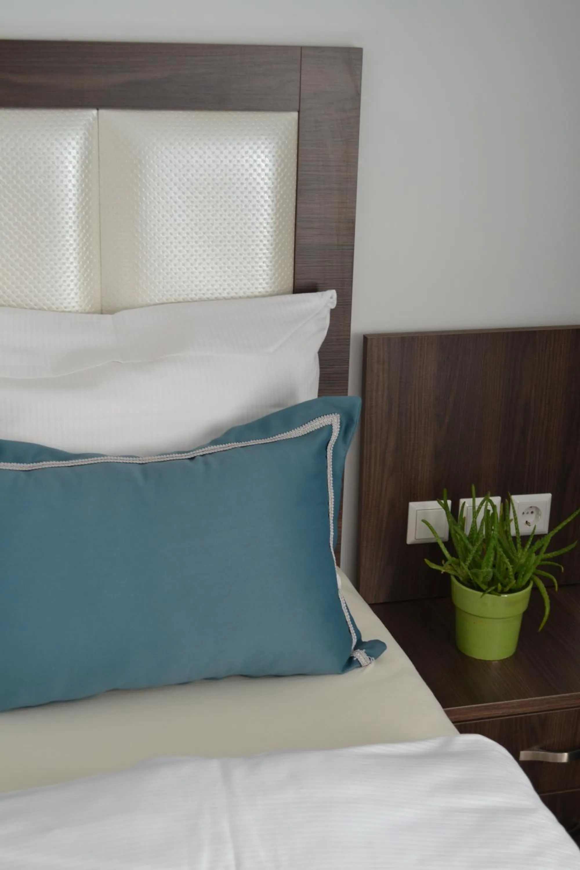 Bedroom, Bed in Hotel Myrsini