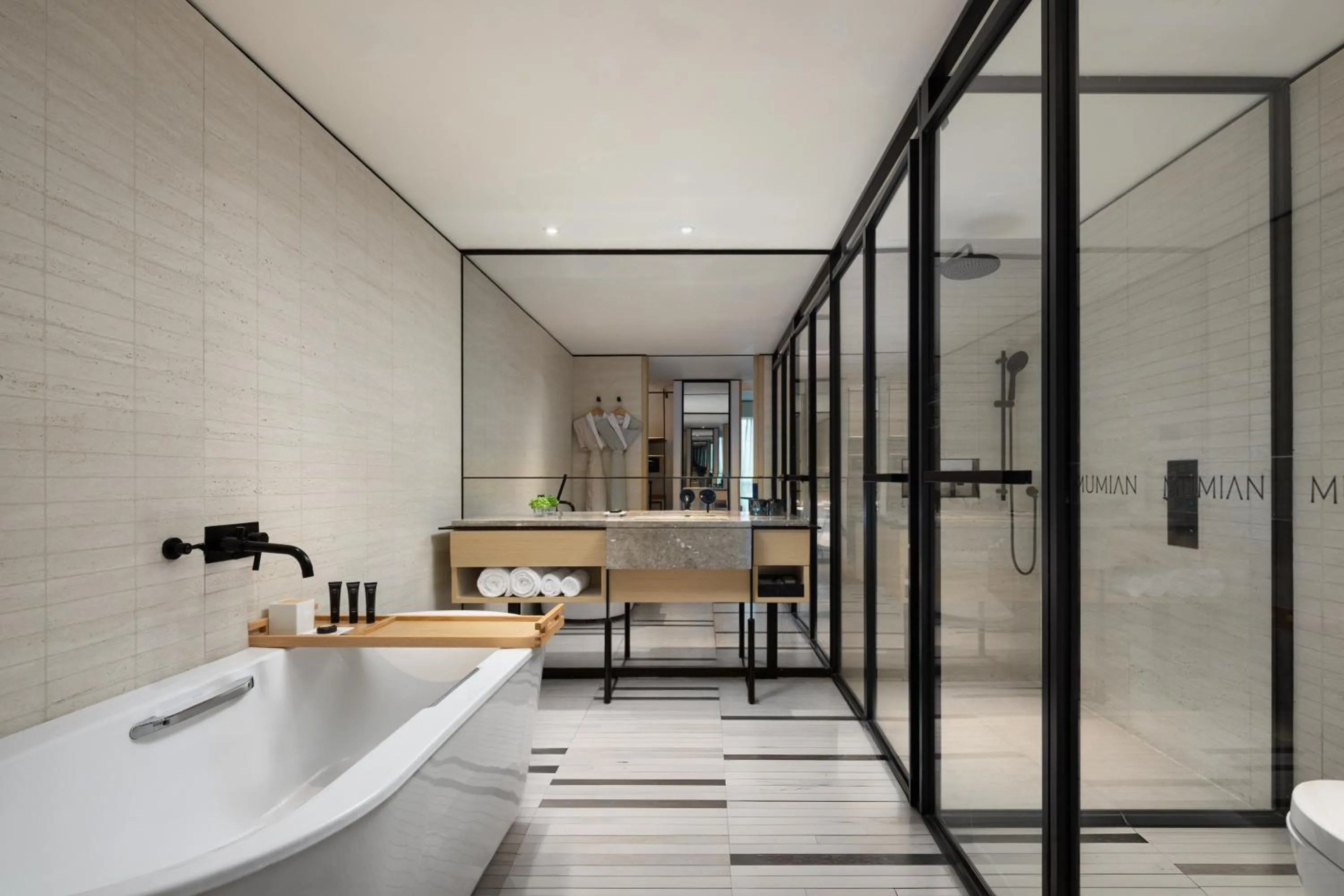 Toilet in Mumian Shenzhen Luohu JDV by Hyatt