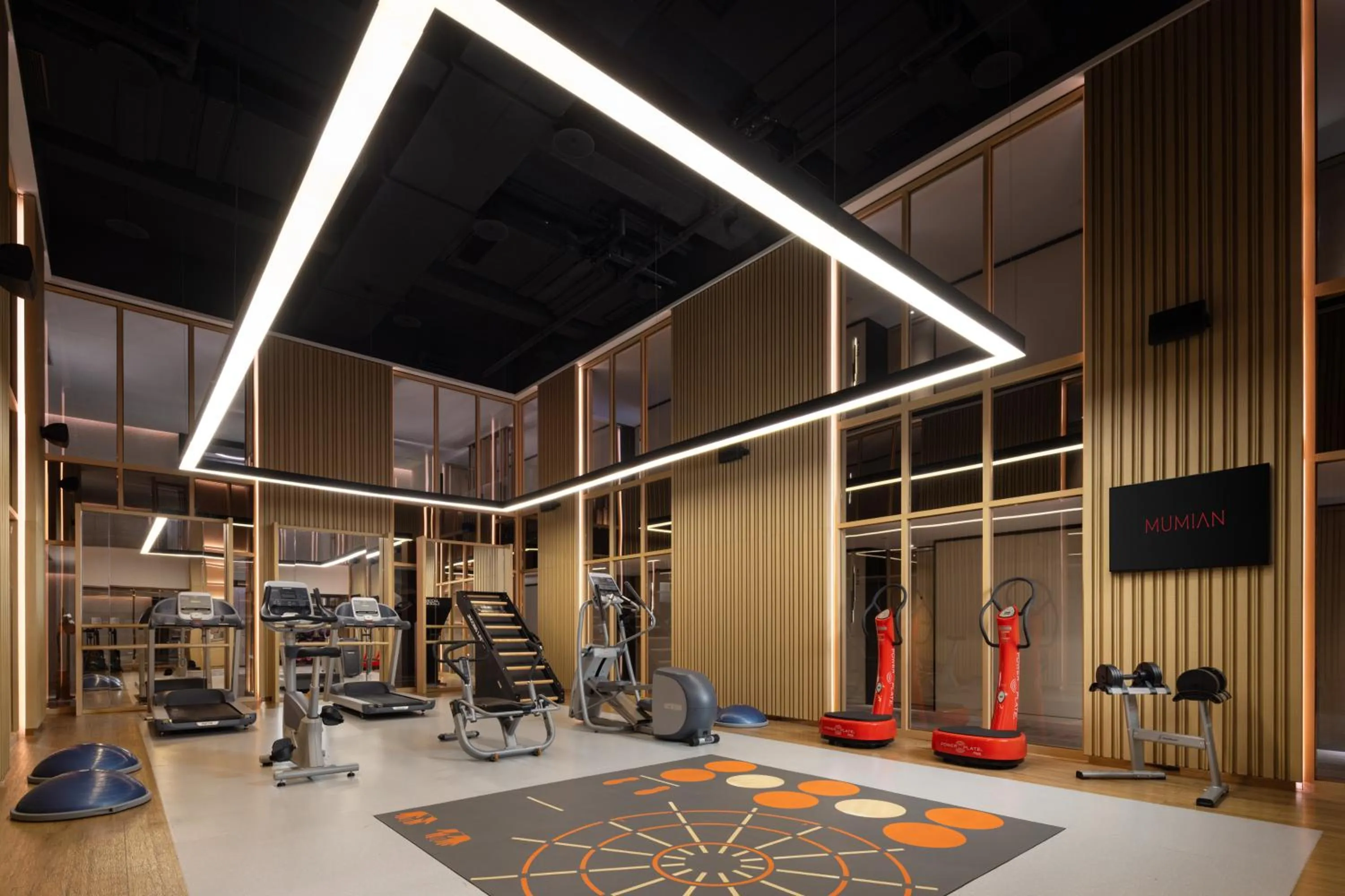 Fitness centre/facilities in Mumian Shenzhen Luohu JDV by Hyatt