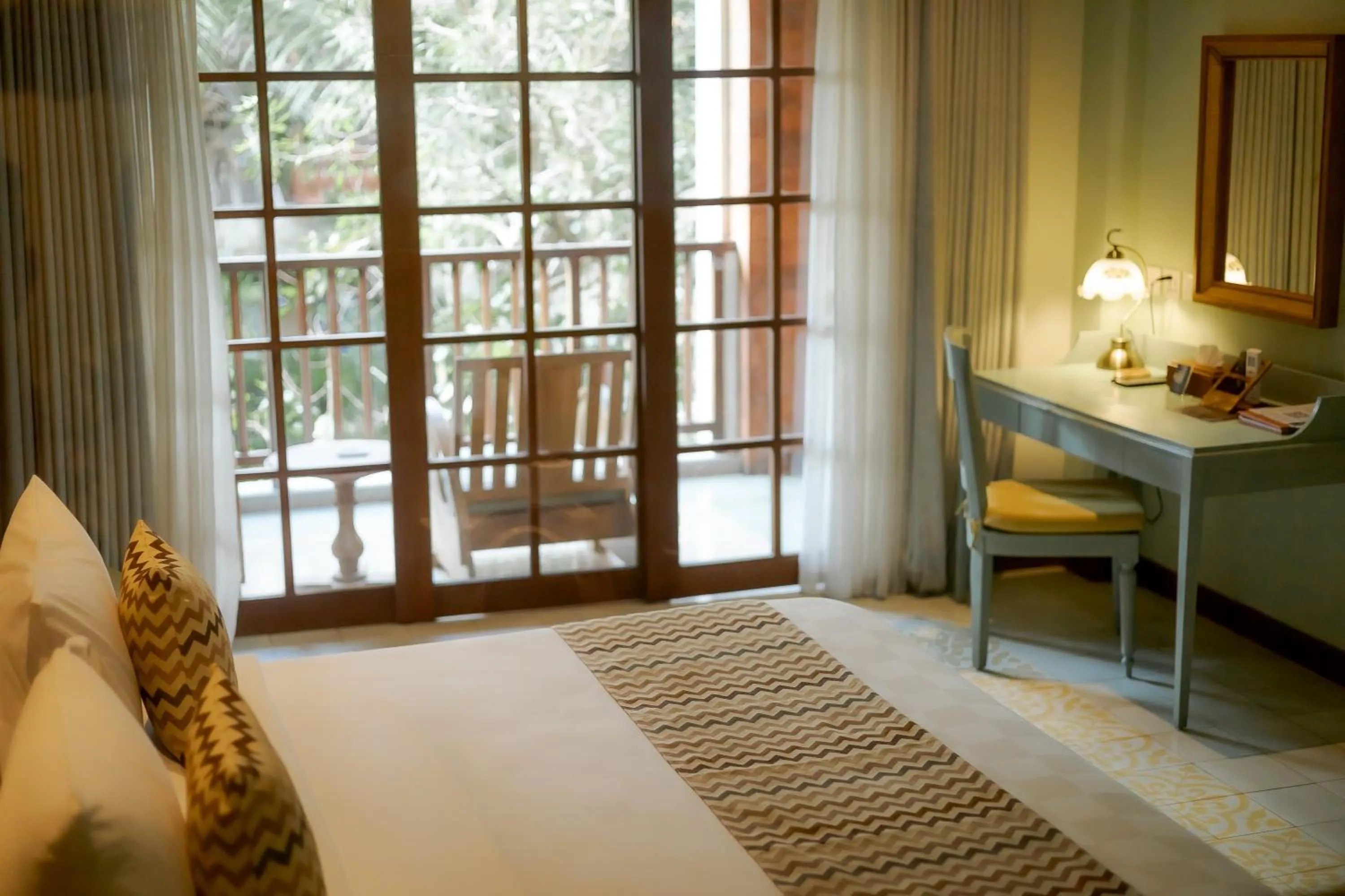 Bedroom, Bed in Fourteen Roses Boutique Hotel, Kuta