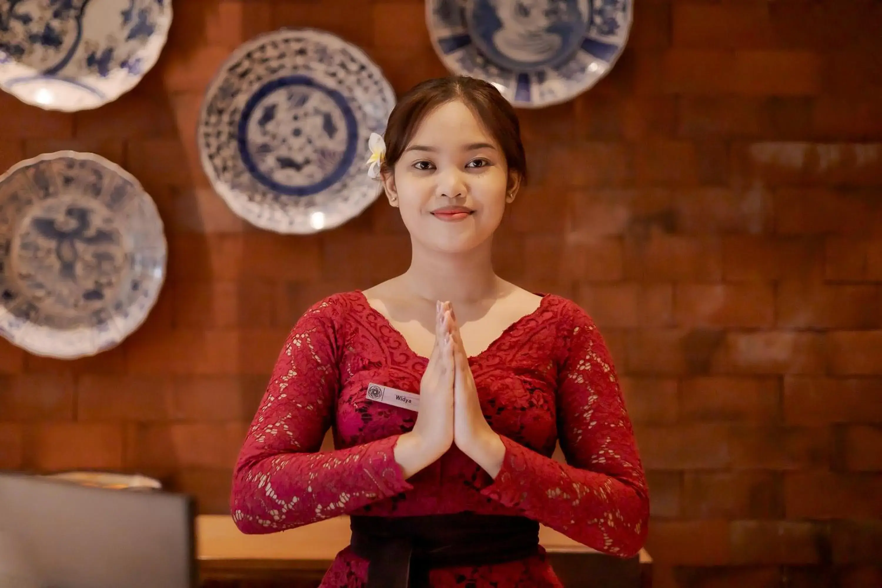 Lobby or reception in Fourteen Roses Boutique Hotel, Kuta Lobby or reception in Fourteen Roses Boutique Hotel, Kuta